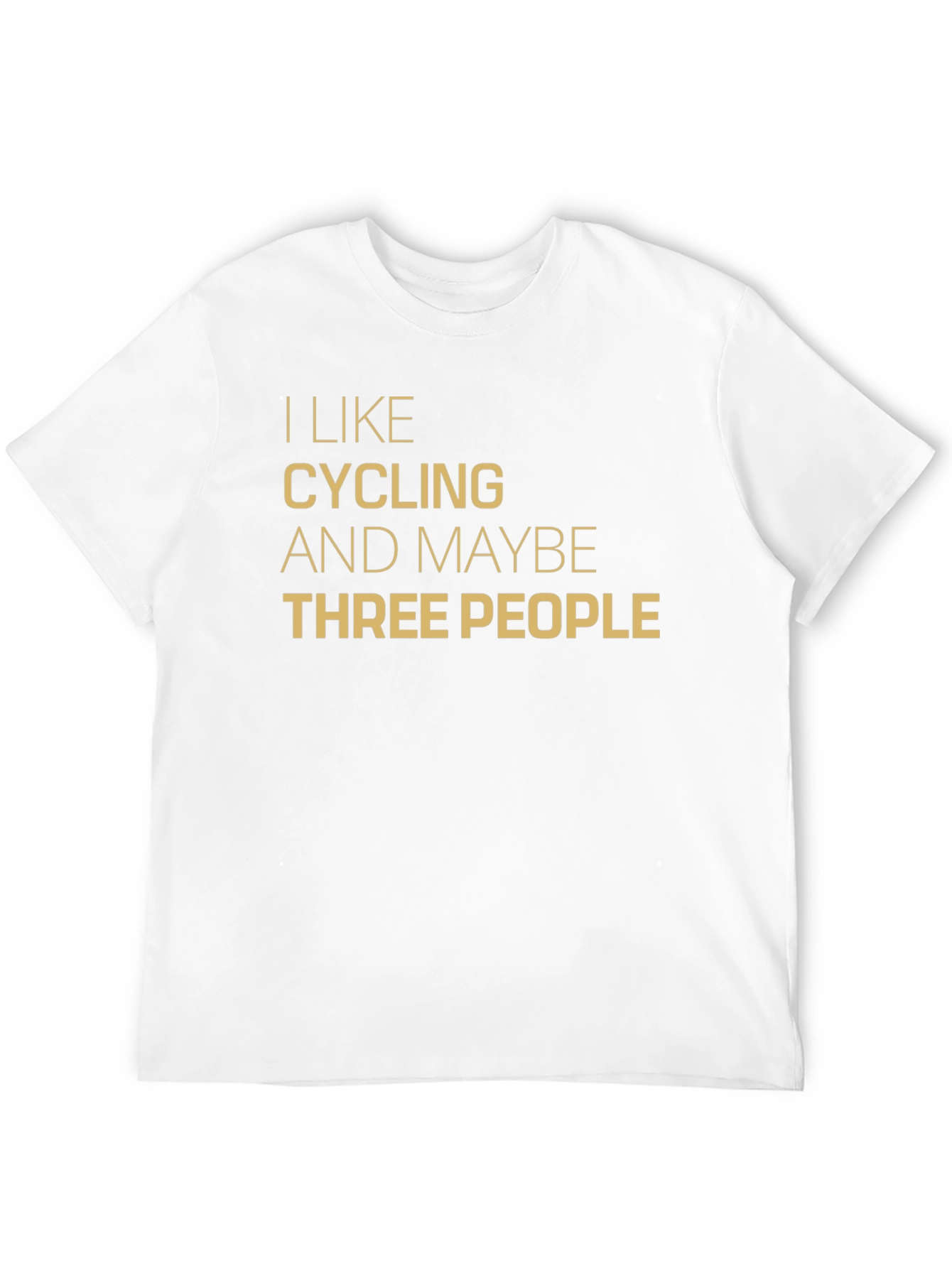 Cycling & Three People T-Shirt