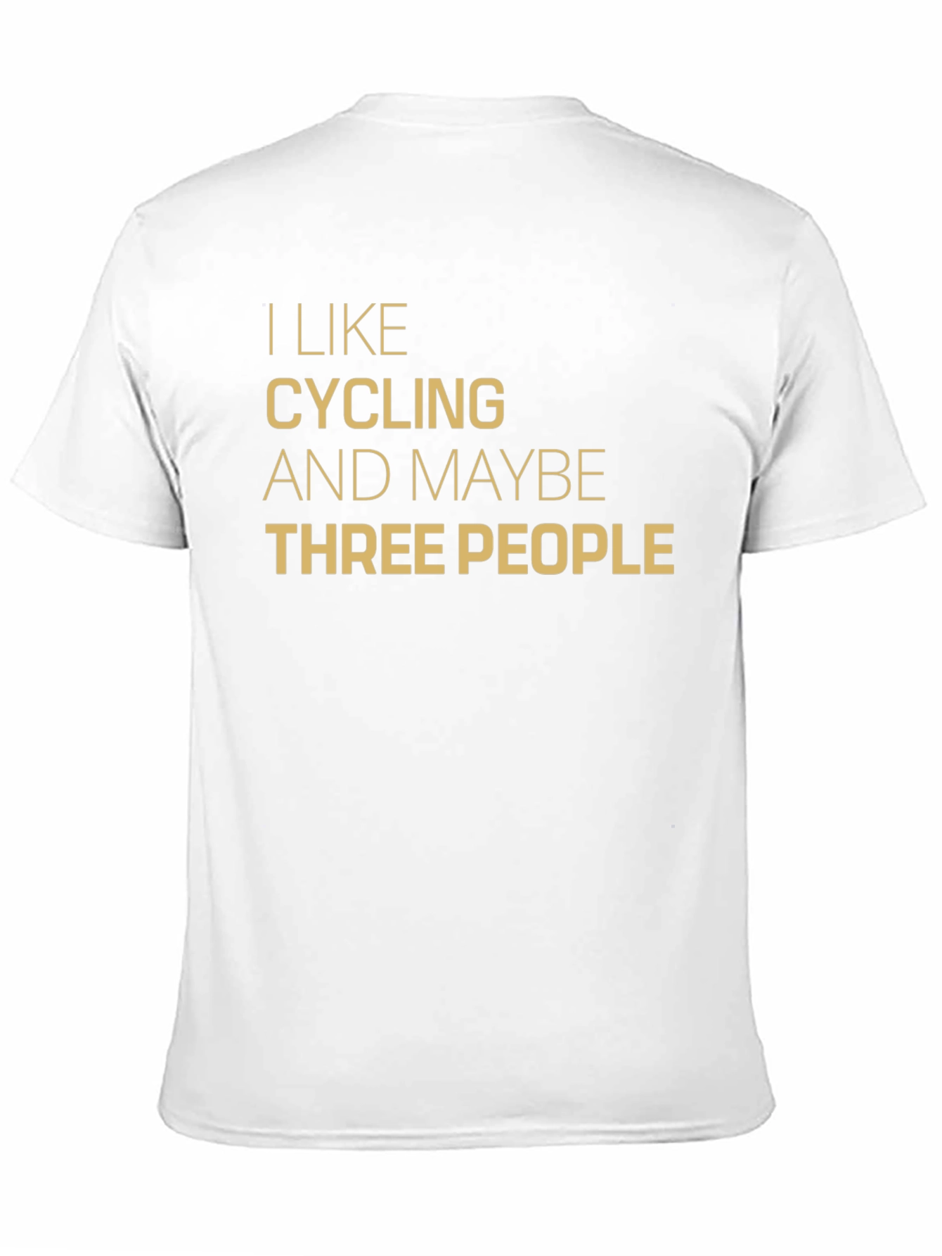 Cycling & Three People T-Shirt