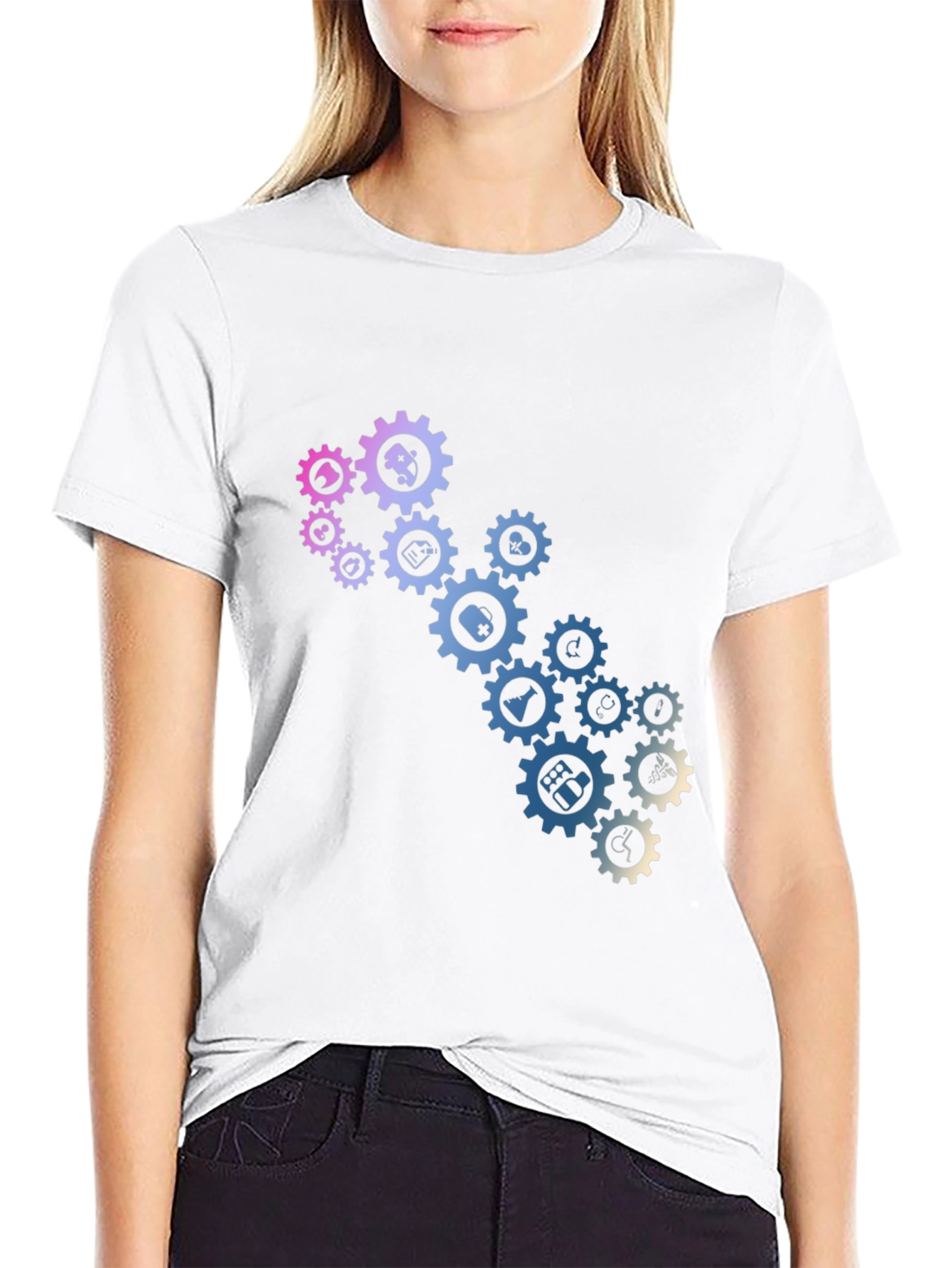 Medical Gears Graphic T-Shirt