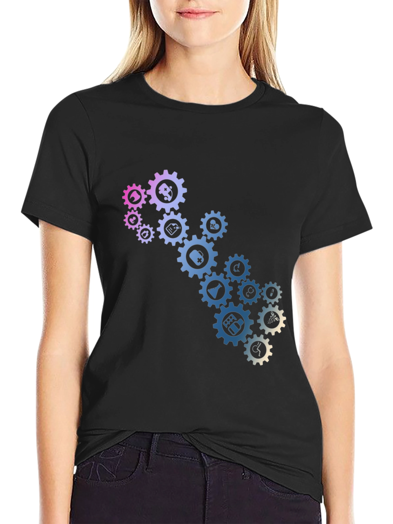 Medical Gears Graphic T-Shirt