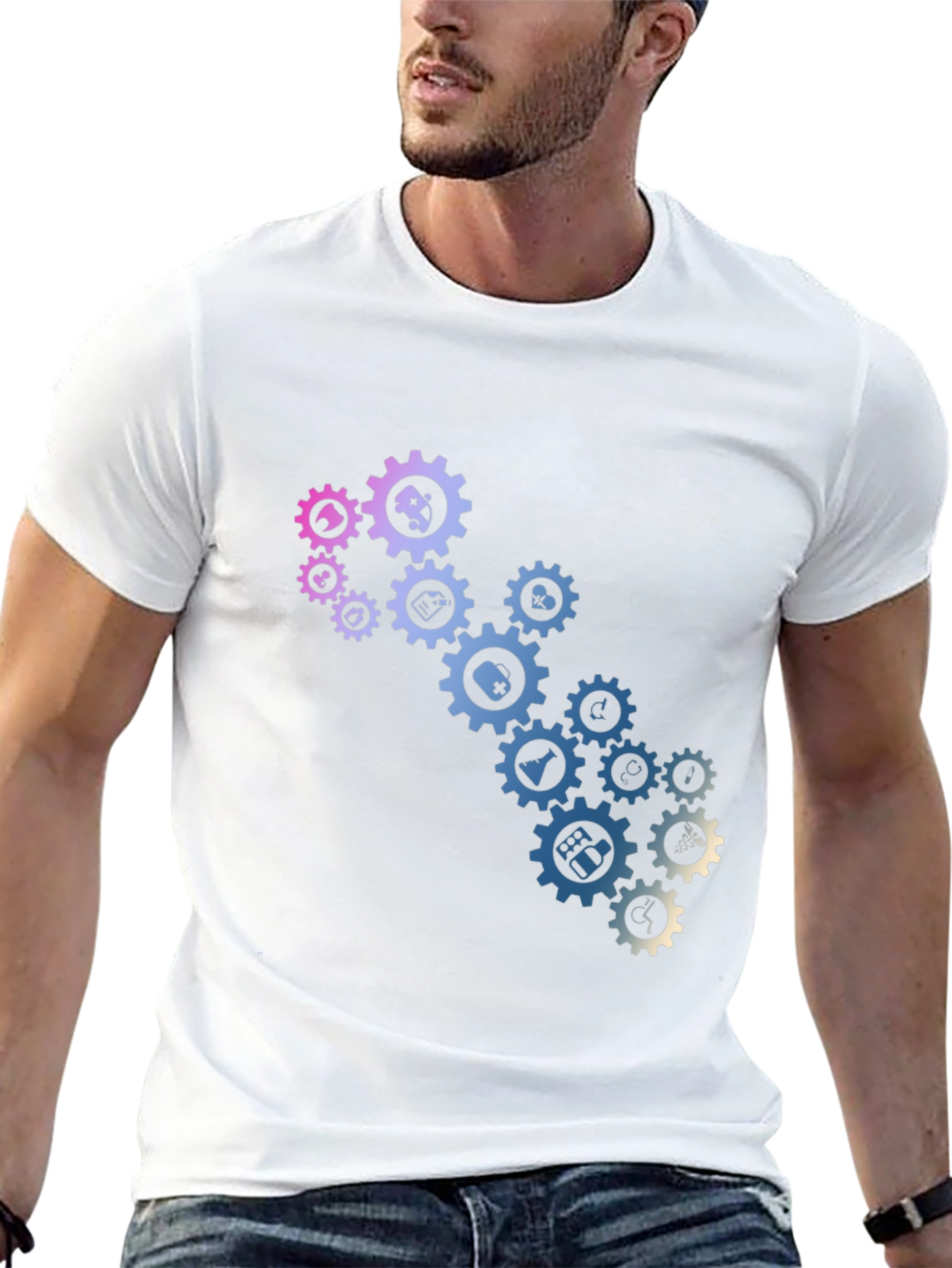 Medical Gears Graphic T-Shirt