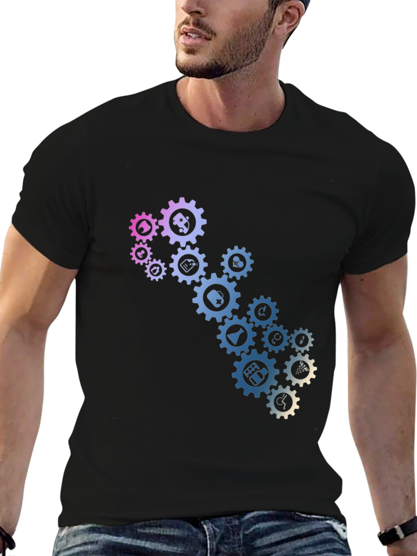 Medical Gears Graphic T-Shirt