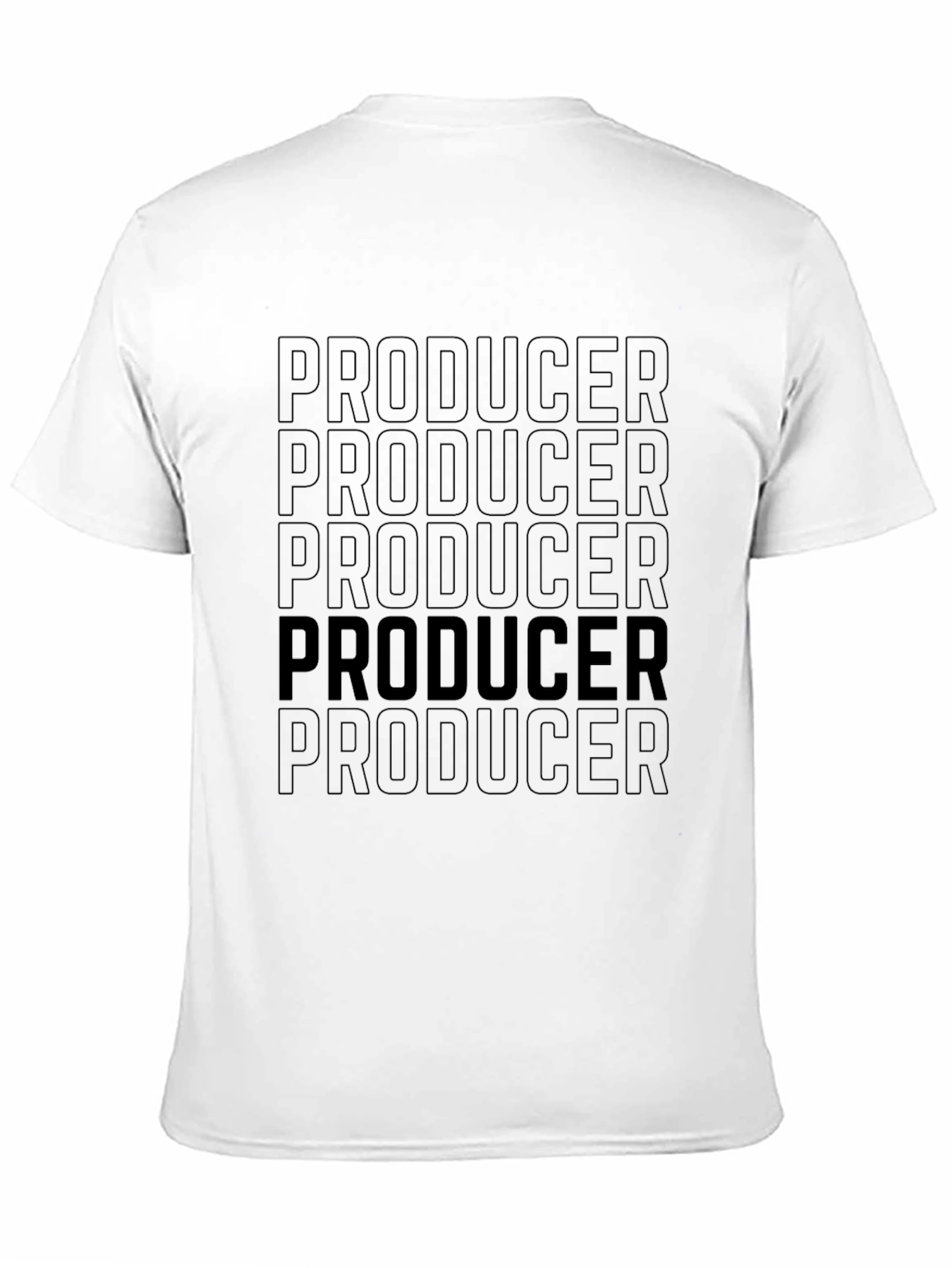 Producer Graphic T-Shirt - Bold Statement Tee