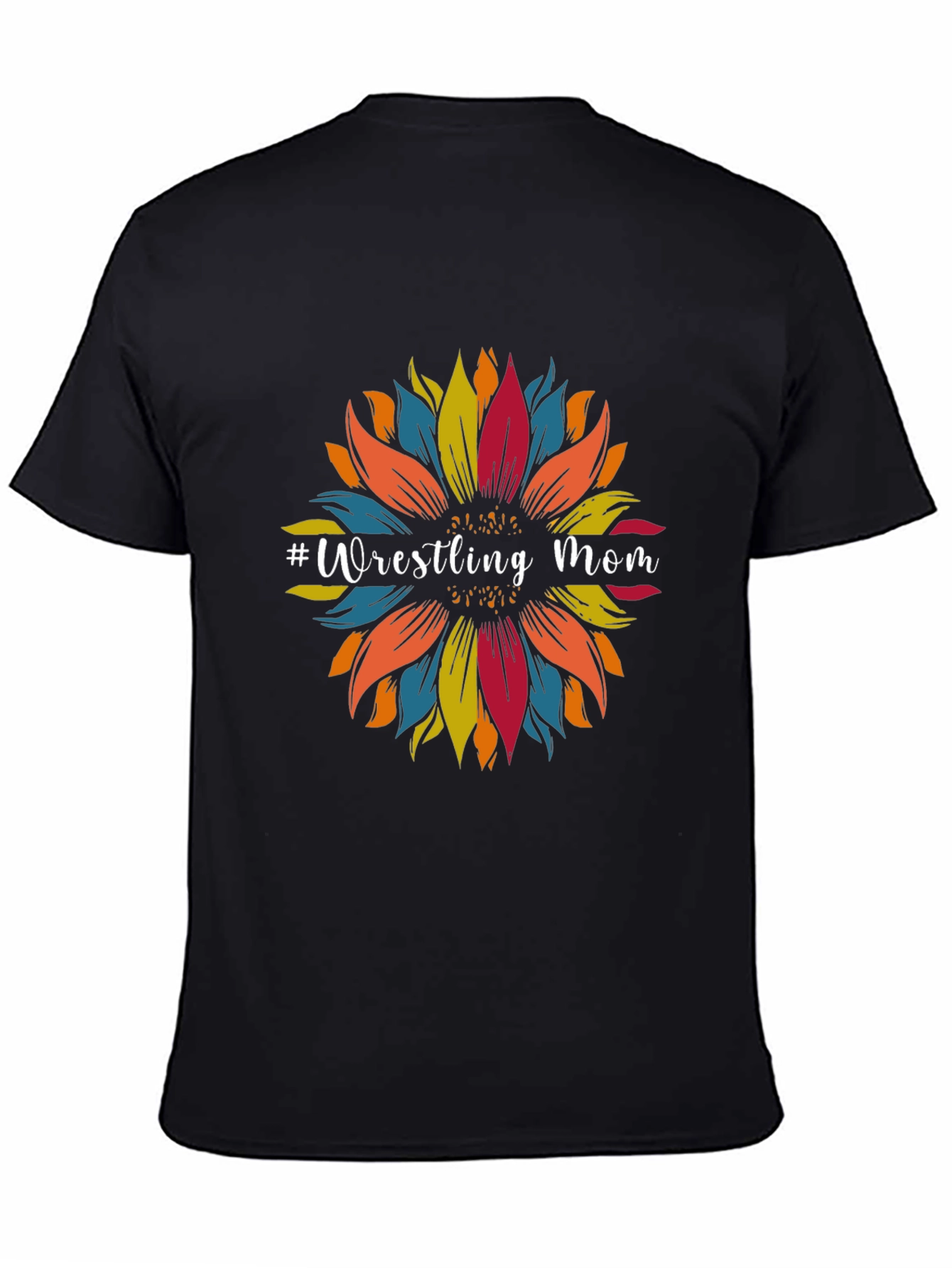 Wrestling Mom Sunflower Graphic Tee