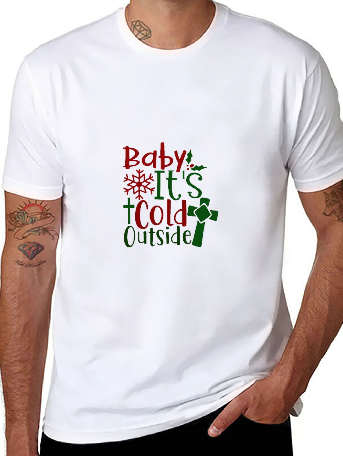 Baby Its Cold Outside Holiday T-Shirt