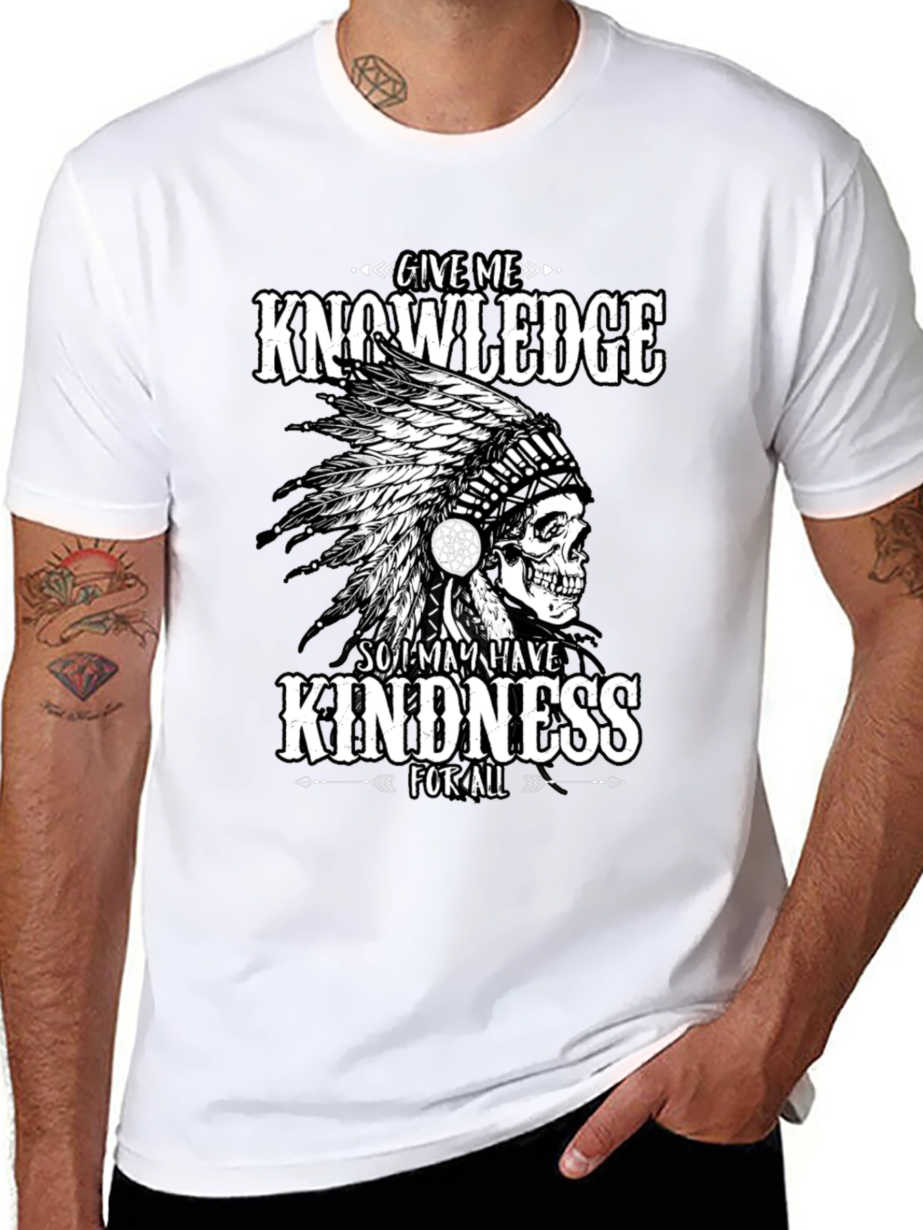 Knowledge & Kindness Graphic T-Shirt