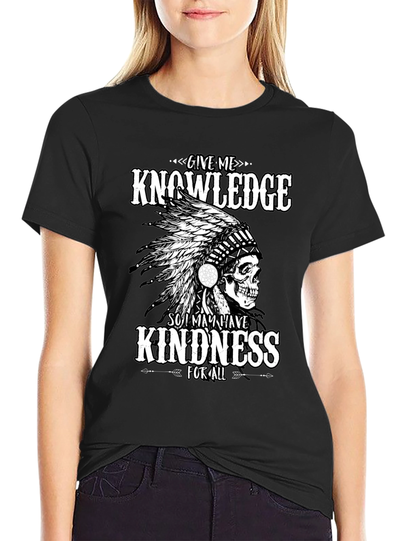 Knowledge & Kindness Graphic T-Shirt