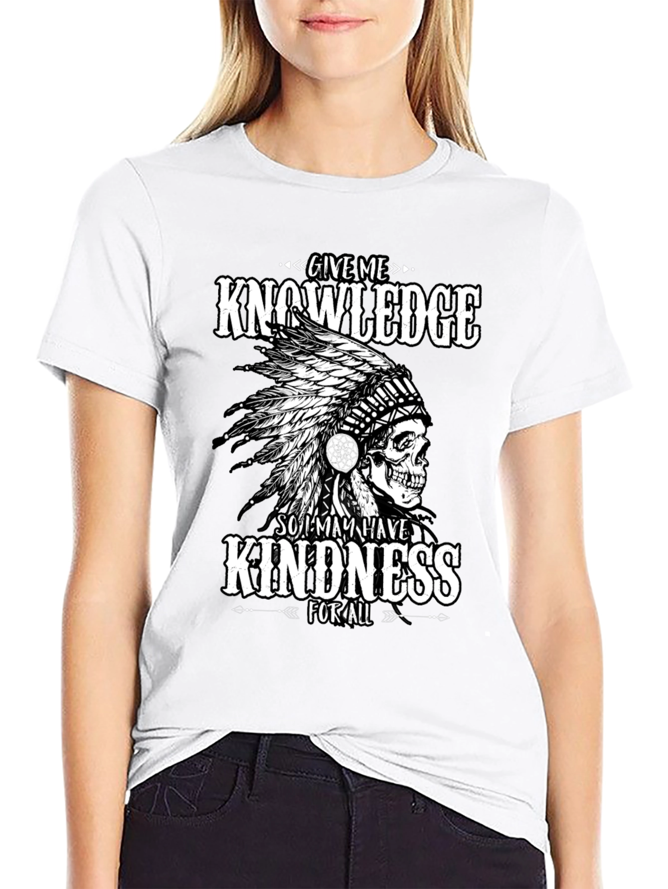 Knowledge & Kindness Graphic T-Shirt