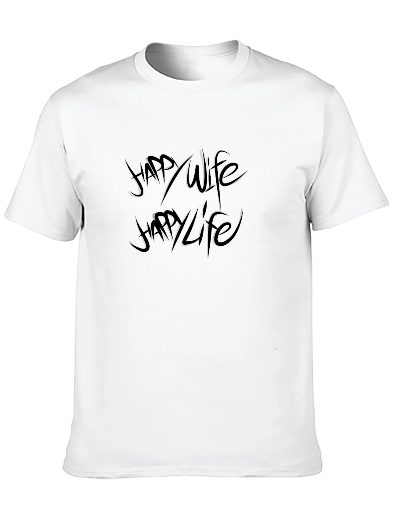 Happy Wife Happy Life Graphic Tee