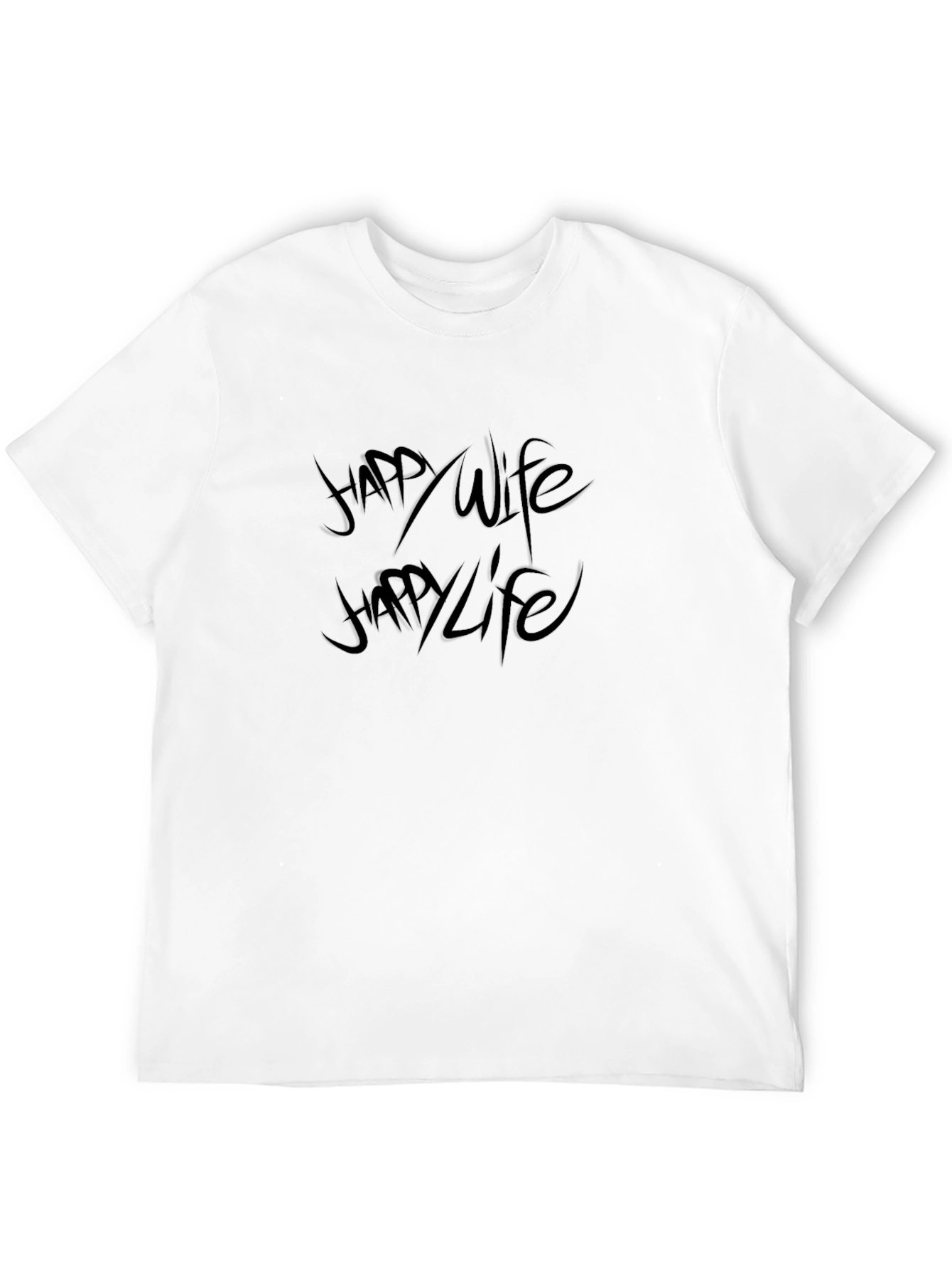 Happy Wife Happy Life Graphic Tee