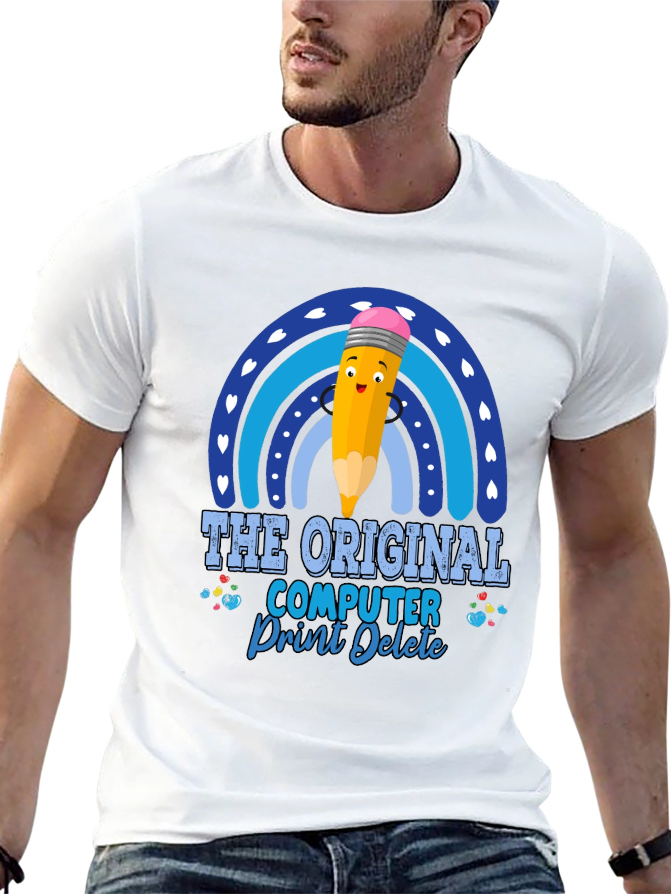 The Original Computer Print Delete T-Shirt