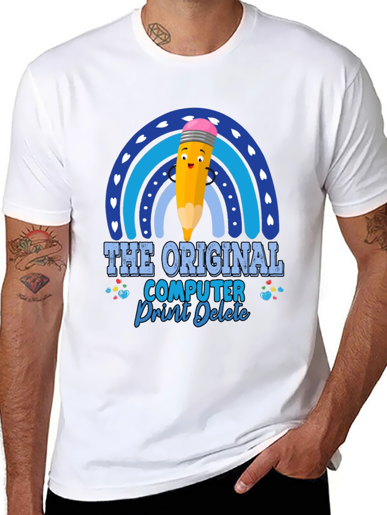 The Original Computer Print Delete T-Shirt