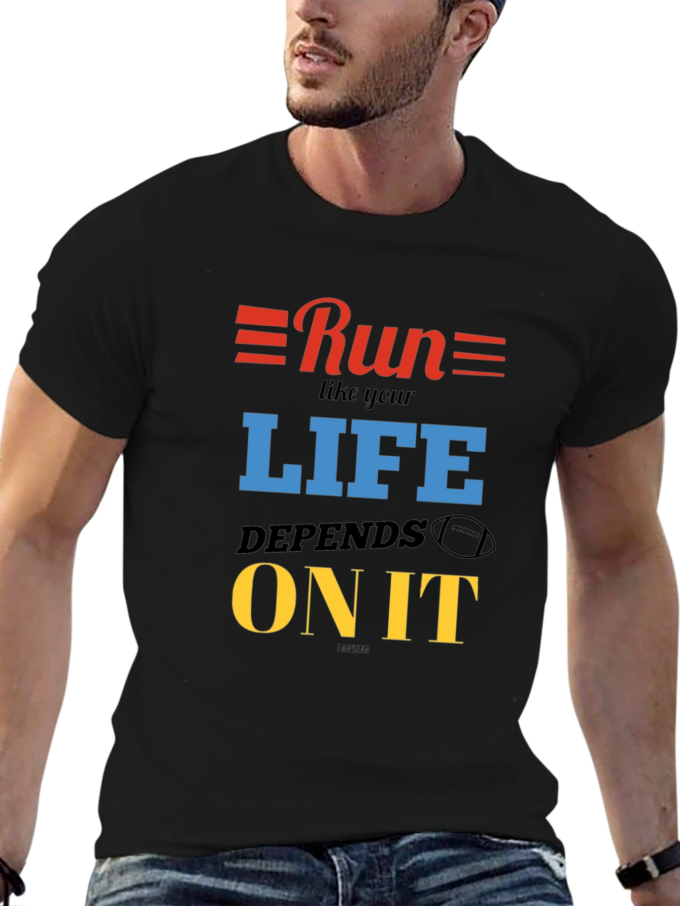 Run Like Your Life Depends On It T-Shirt