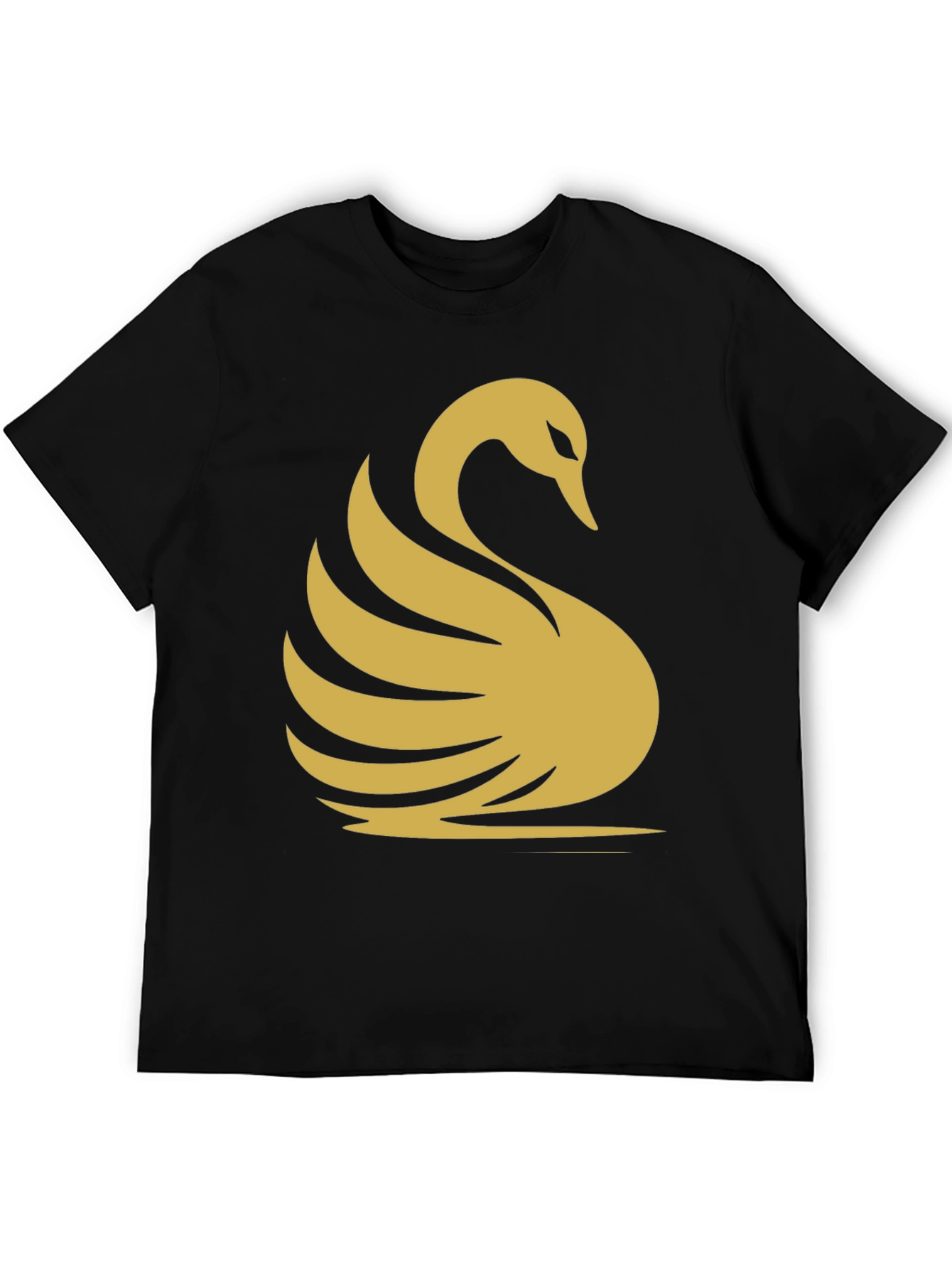 Black Swan Graphic Tee - Modern Style