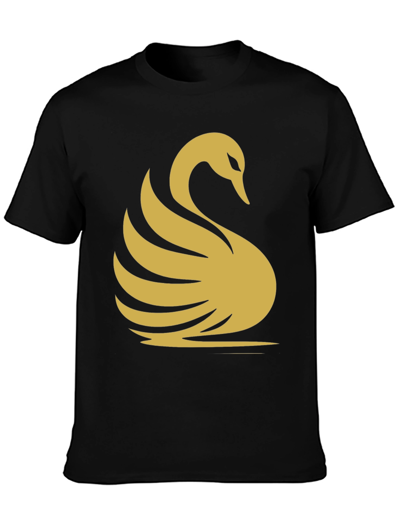 Black Swan Graphic Tee - Modern Style