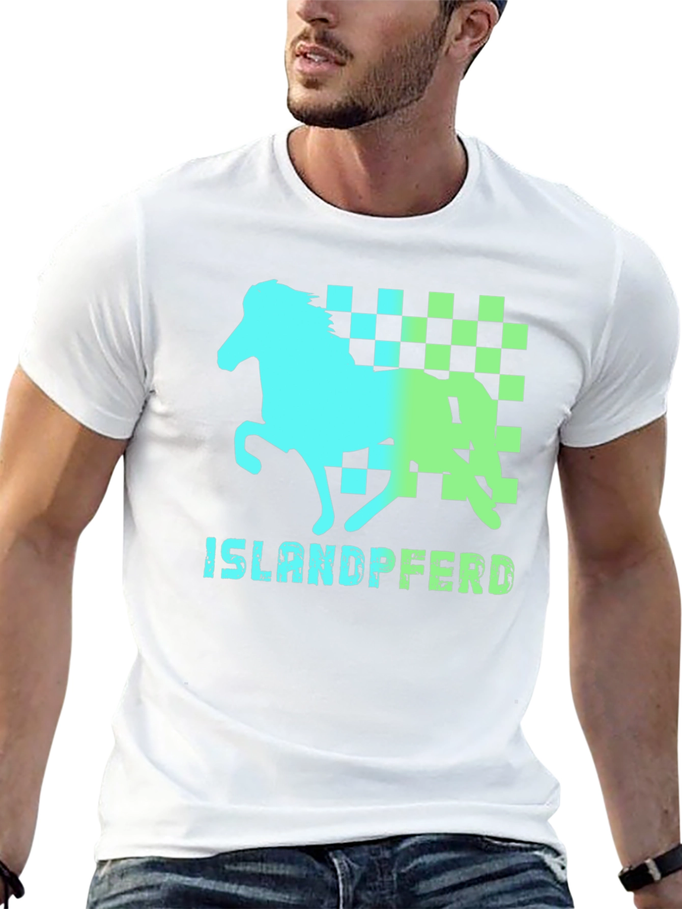 Islandpferd T-Shirt: Horse Design