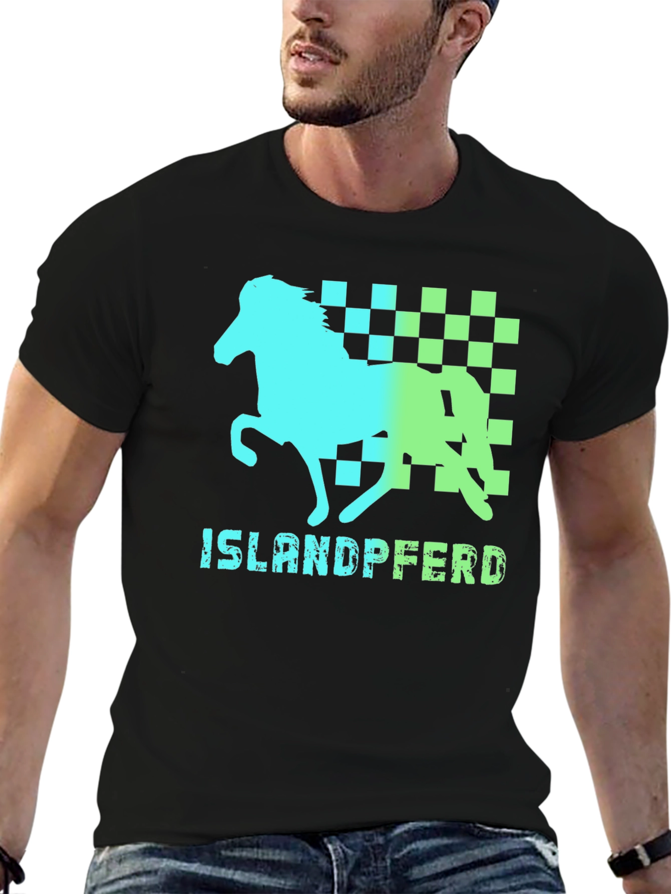 Islandpferd T-Shirt: Horse Design