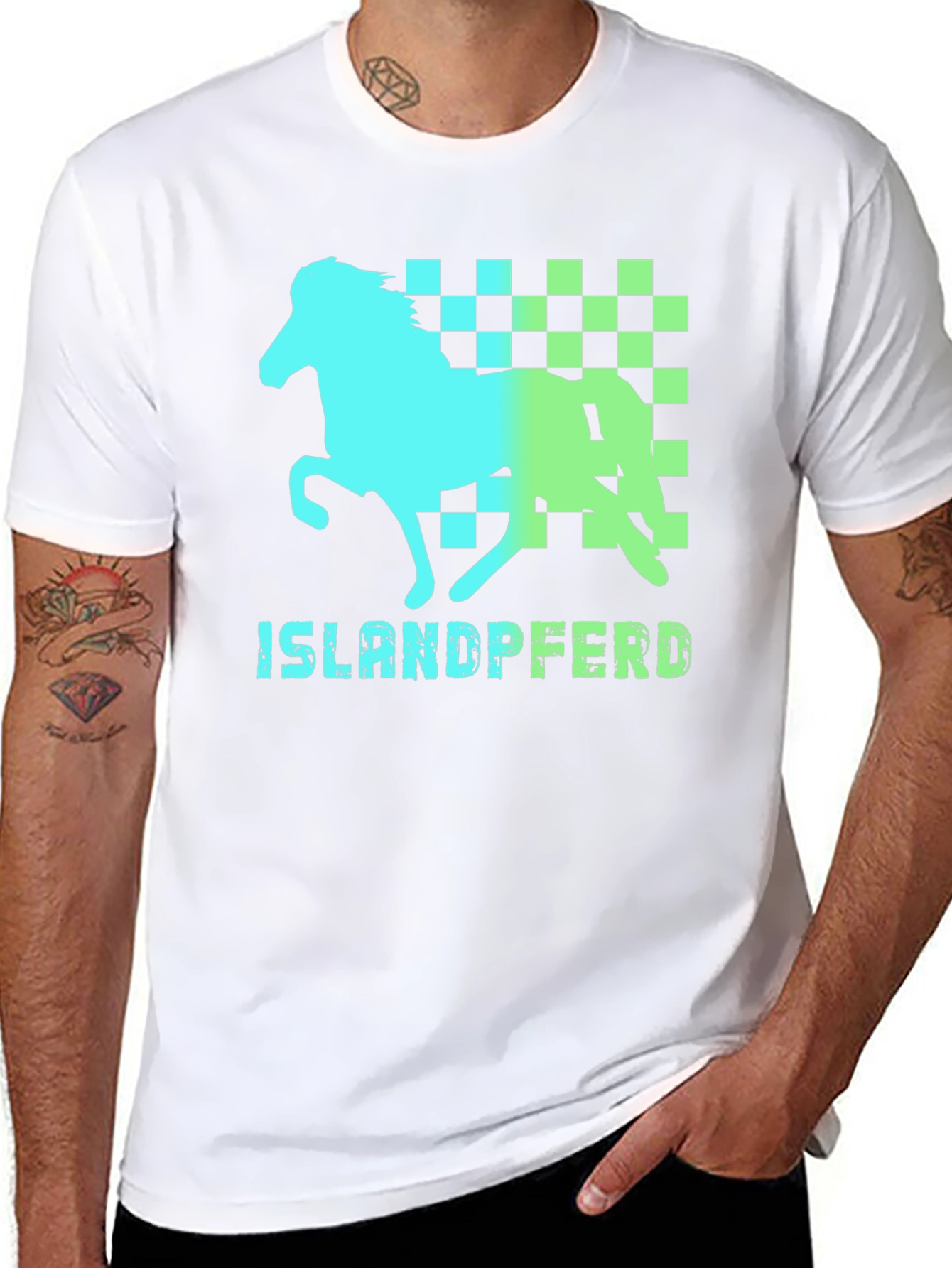 Islandpferd T-Shirt: Horse Design
