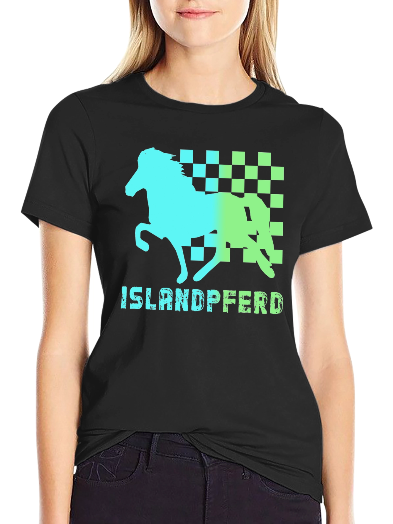 Islandpferd T-Shirt: Horse Design