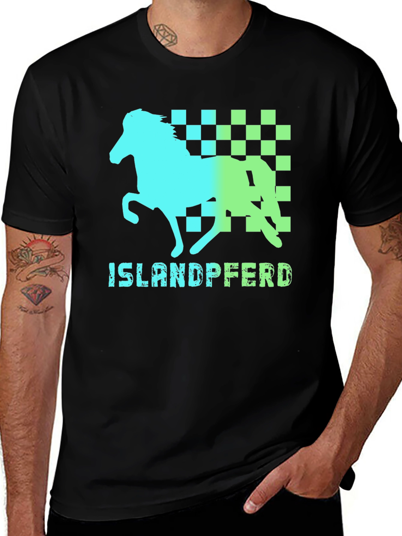 Islandpferd T-Shirt: Horse Design