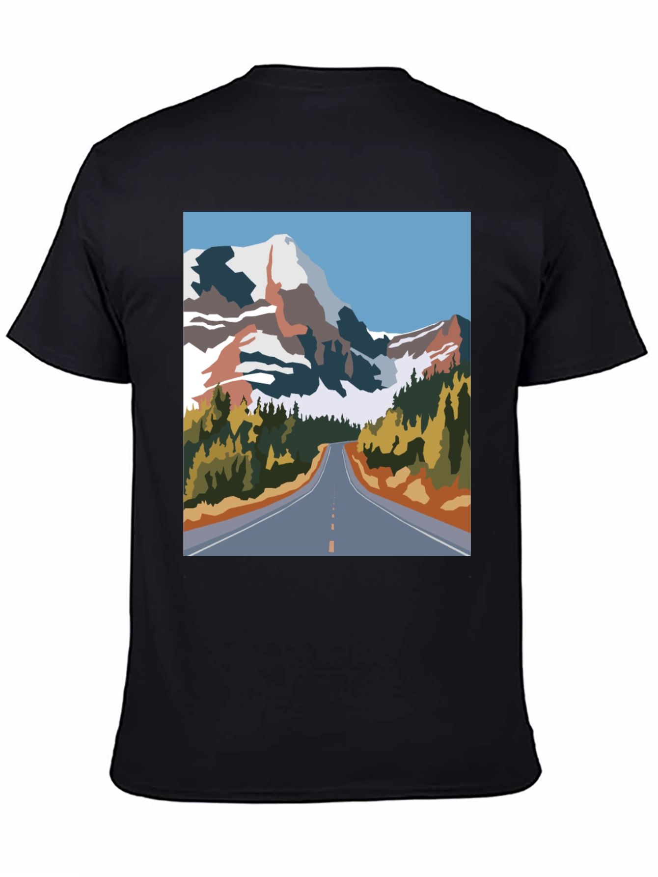 Mountain Road Graphic Tee - Adventure Awaits!