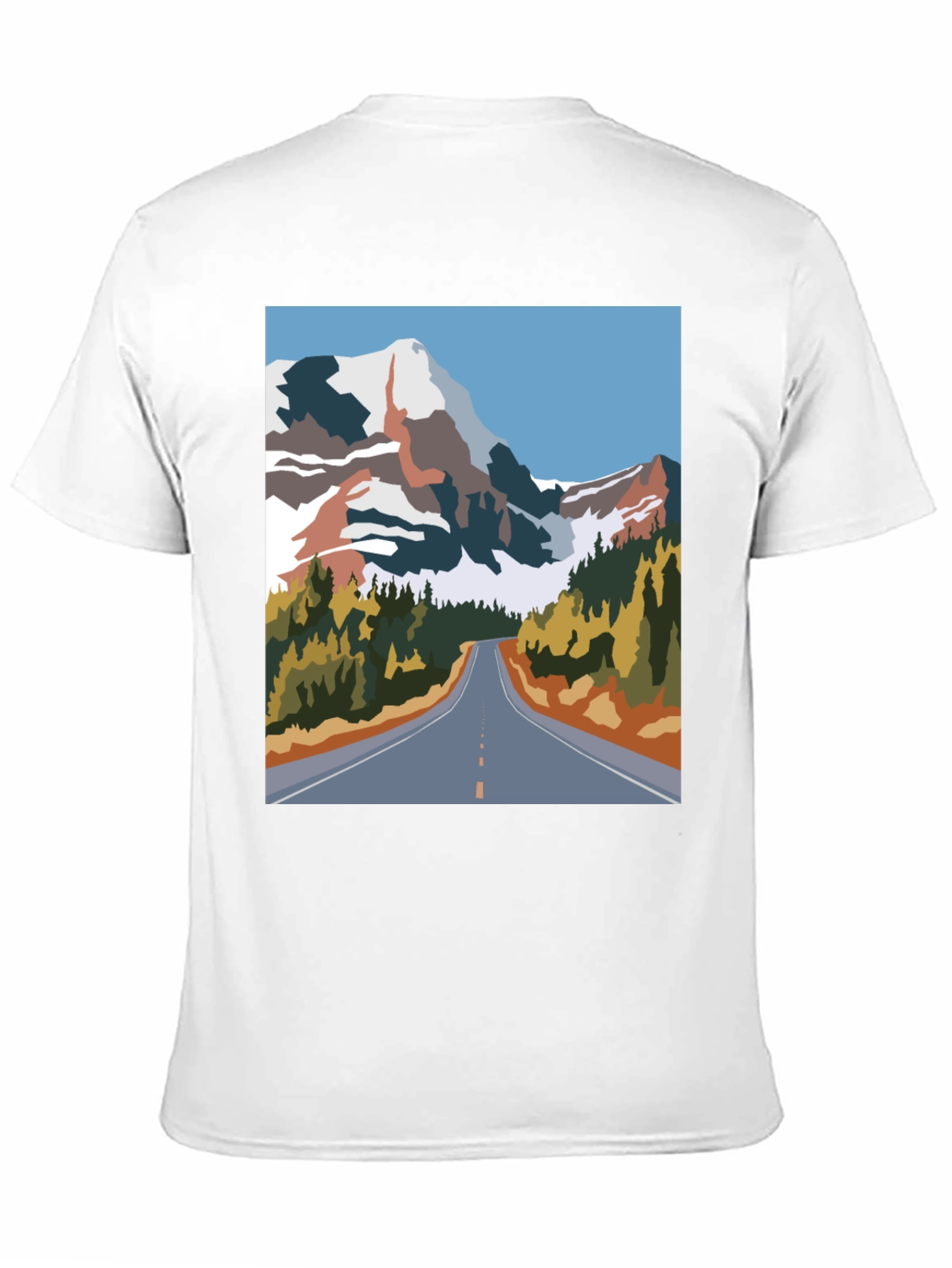 Mountain Road Graphic Tee - Adventure Awaits!