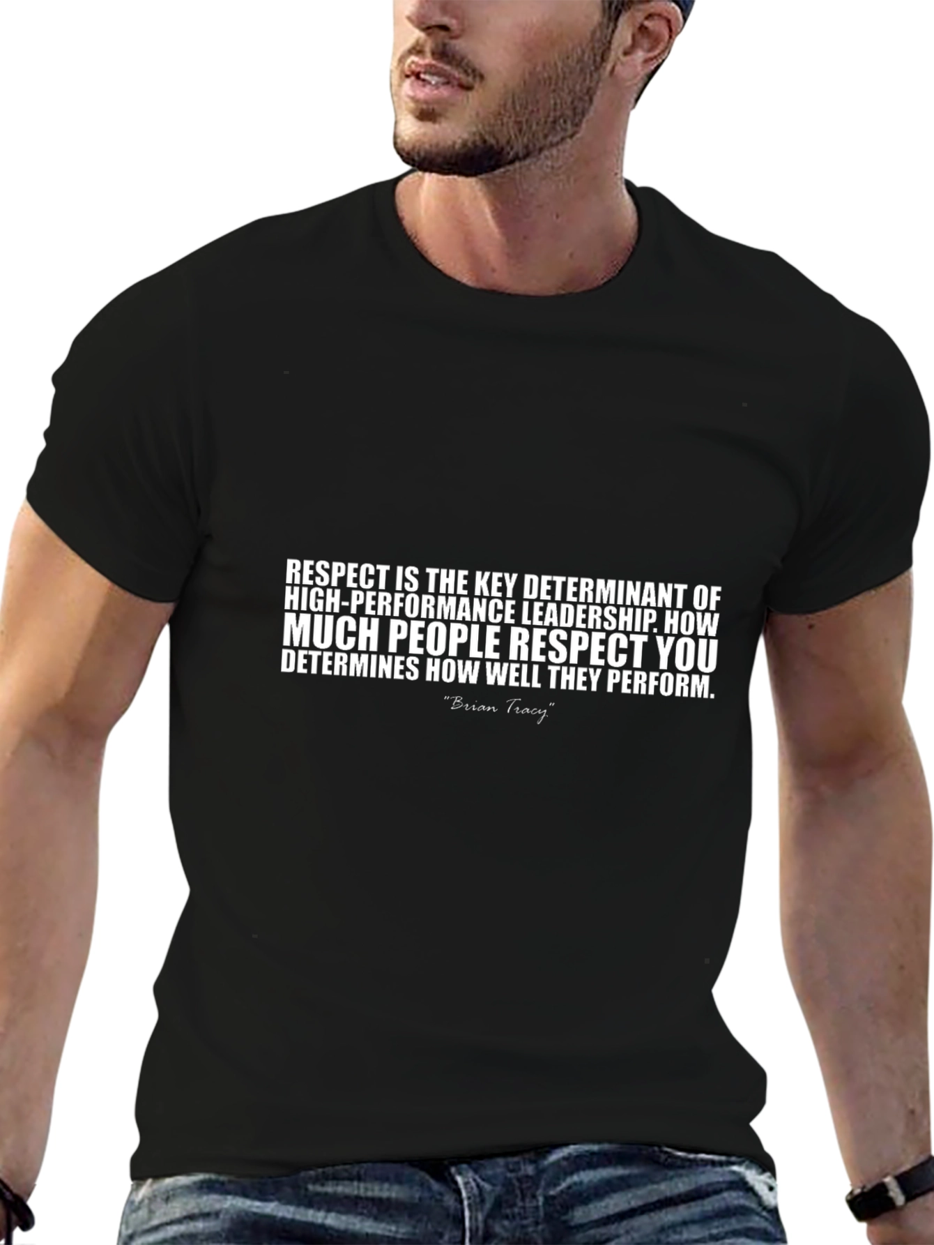 Respect is Key T-Shirt: Leadership Quote Tee