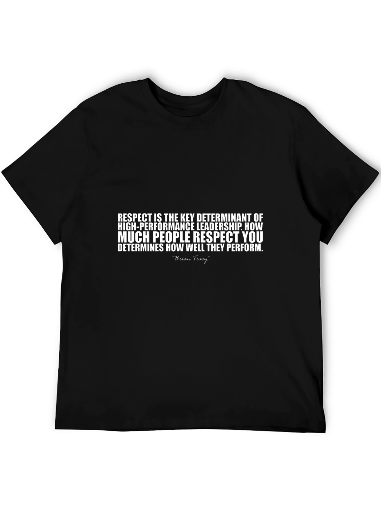 Respect is Key T-Shirt: Leadership Quote Tee