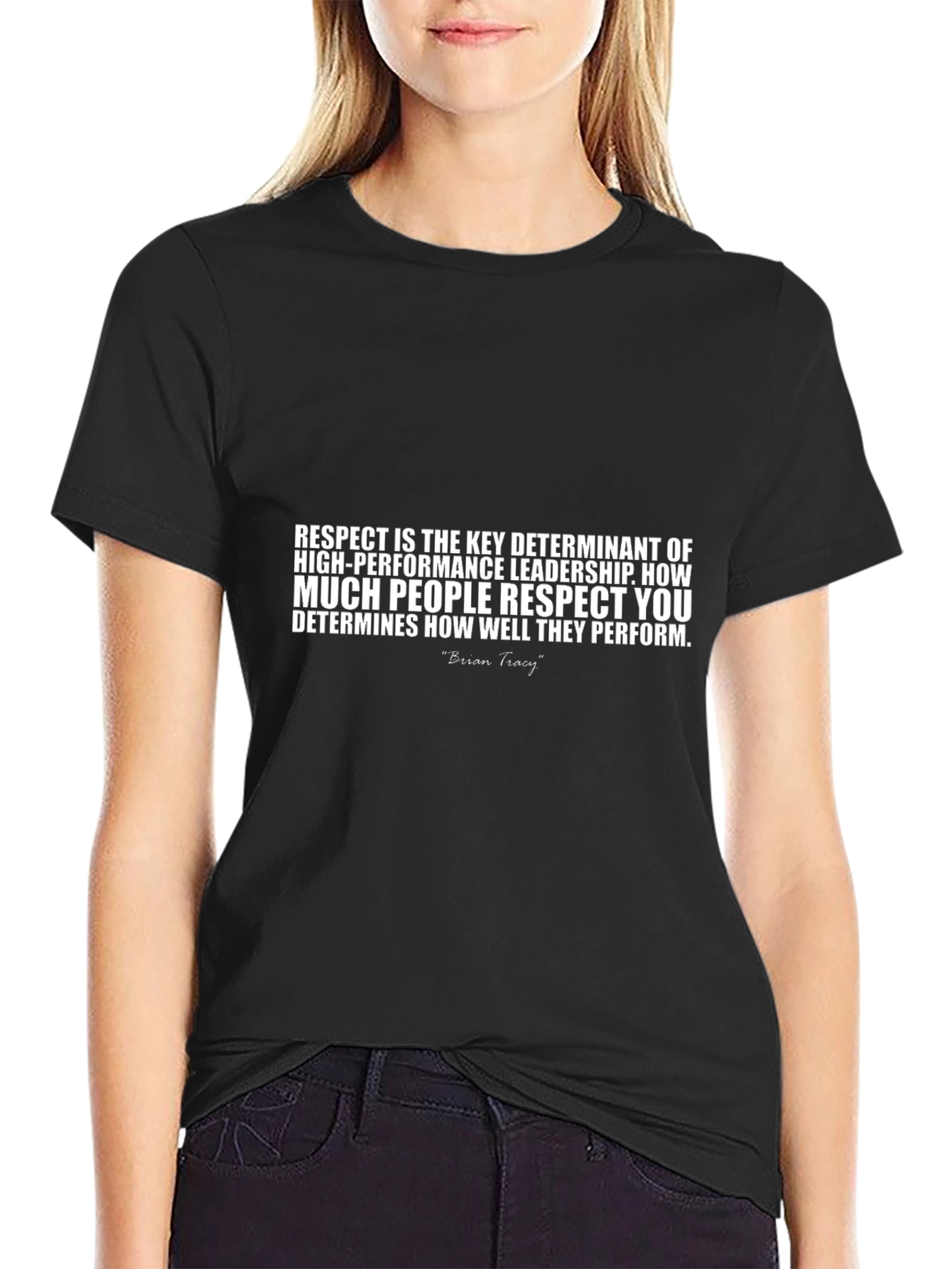 Respect is Key T-Shirt: Leadership Quote Tee