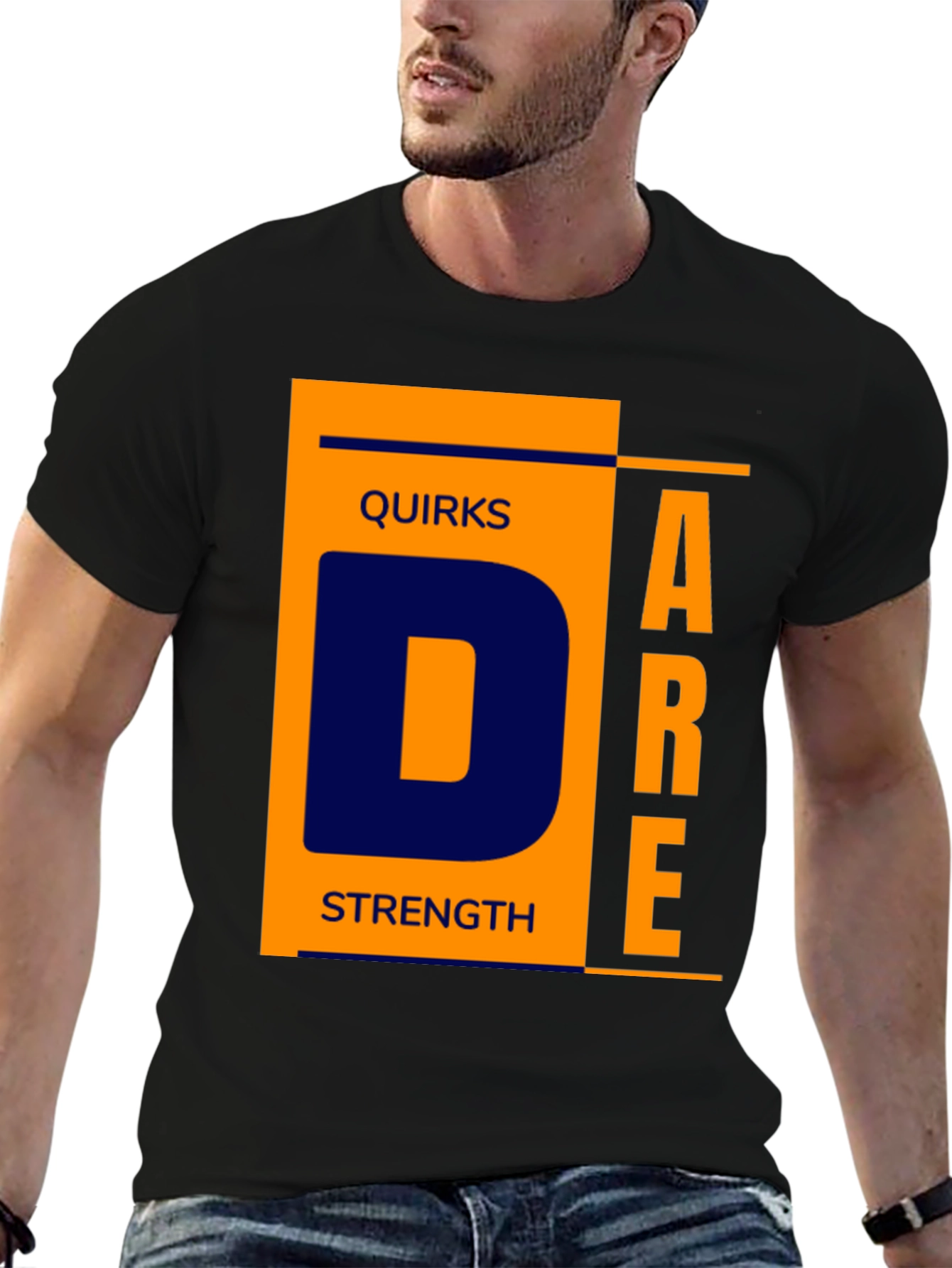 Quirks Dare Strength Graphic T-Shirt