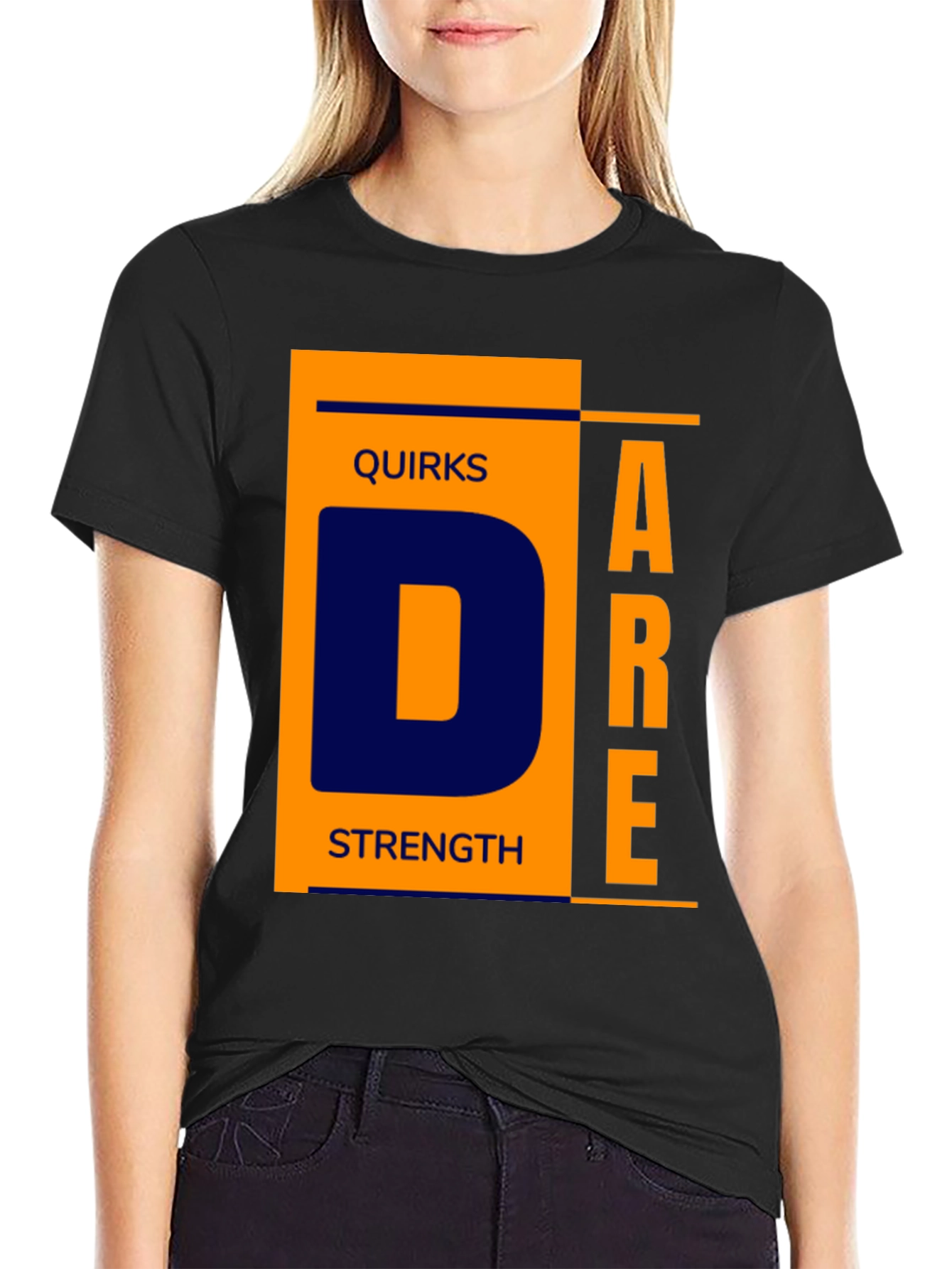 Quirks Dare Strength Graphic T-Shirt