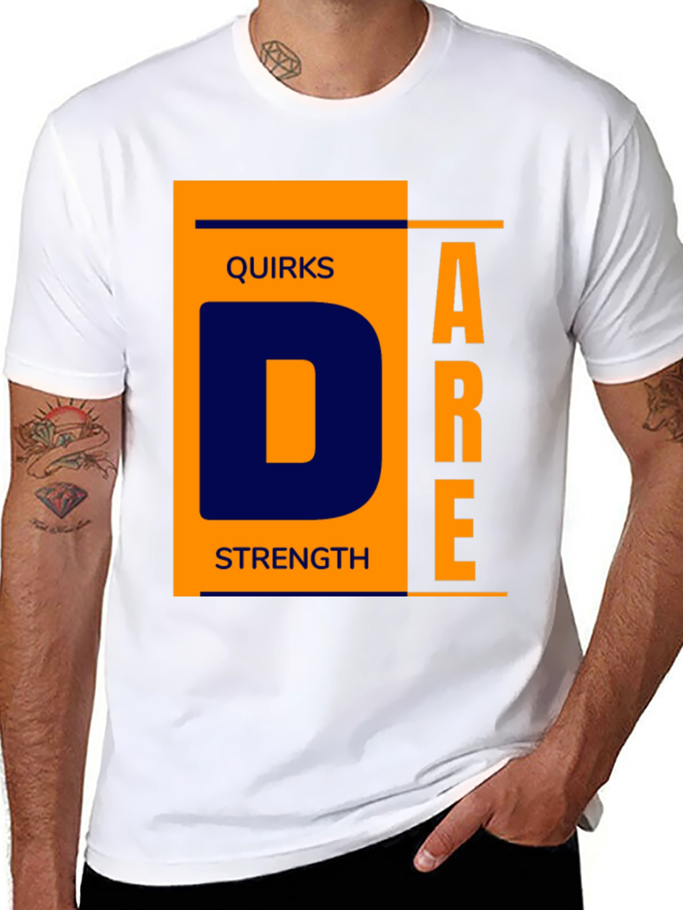 Quirks Dare Strength Graphic T-Shirt
