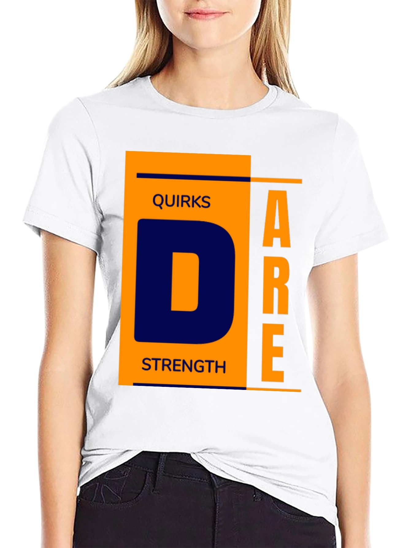 Quirks Dare Strength Graphic T-Shirt