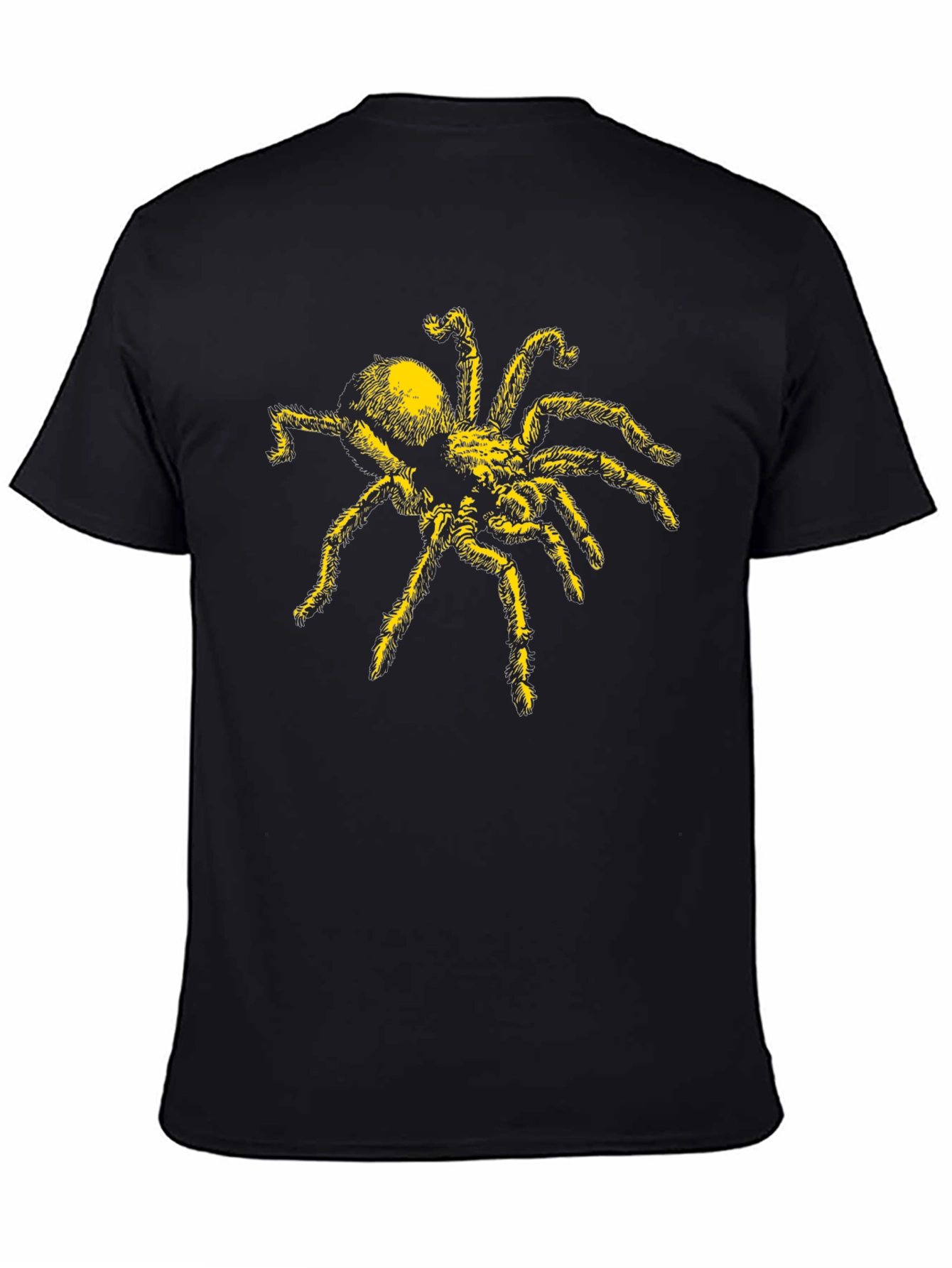 Spider Graphic T-Shirt - Black Cotton Tee