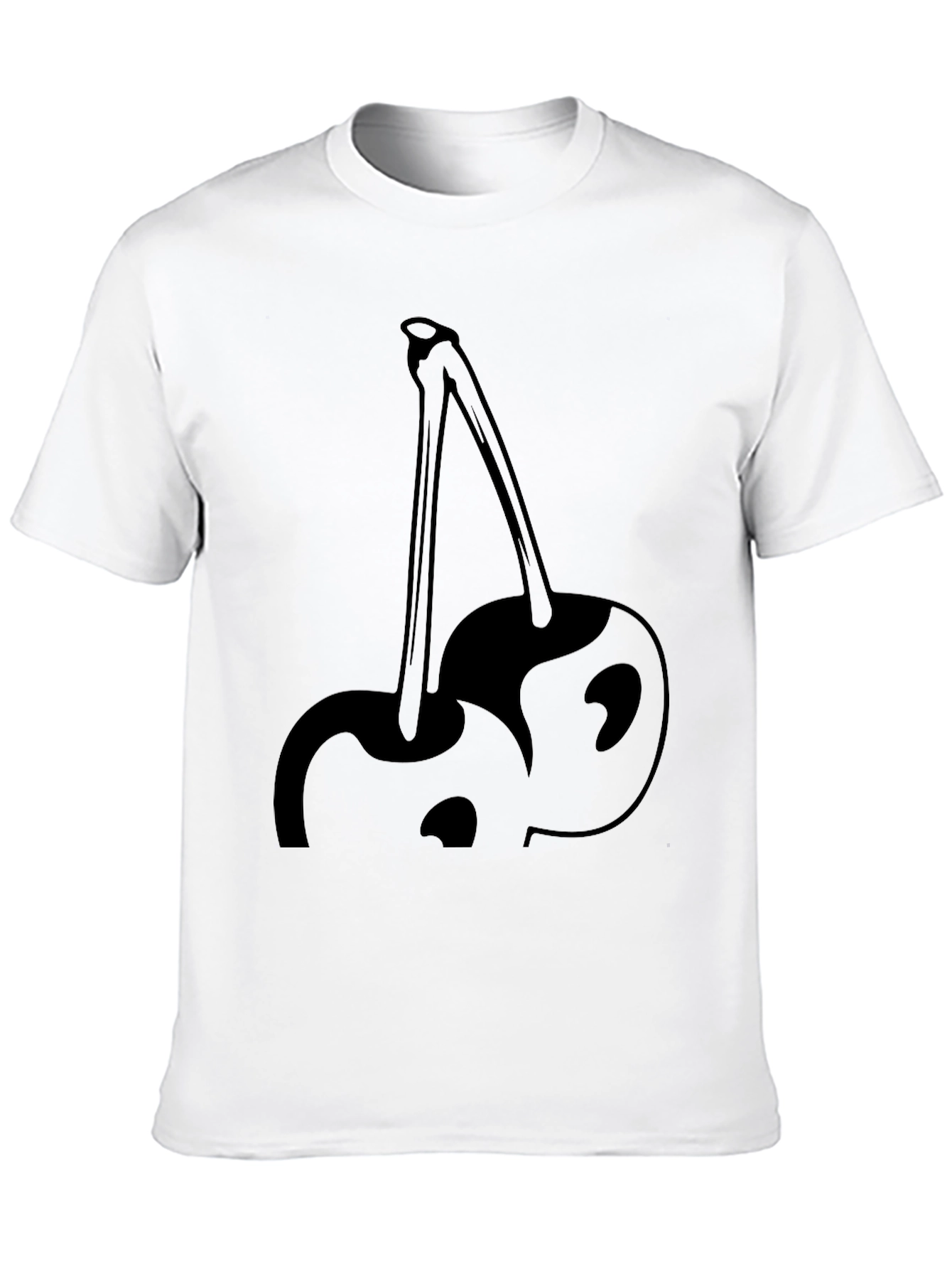Black Cherry Graphic Tee - Trendy Unisex Fit