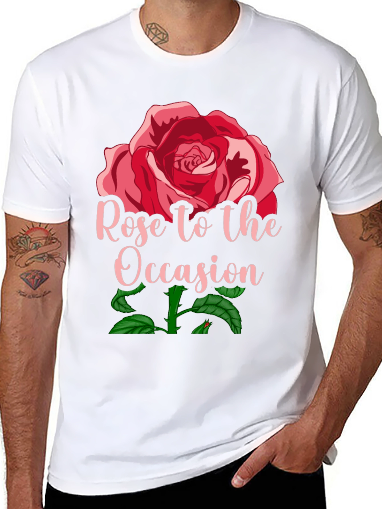 Rose to the Occasion Graphic T-Shirt