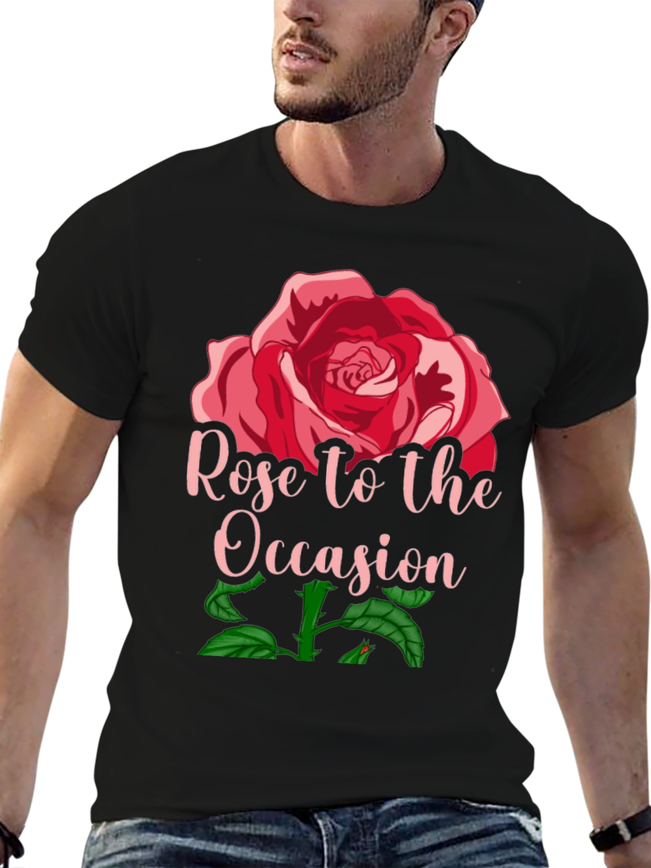 Rose to the Occasion Graphic T-Shirt