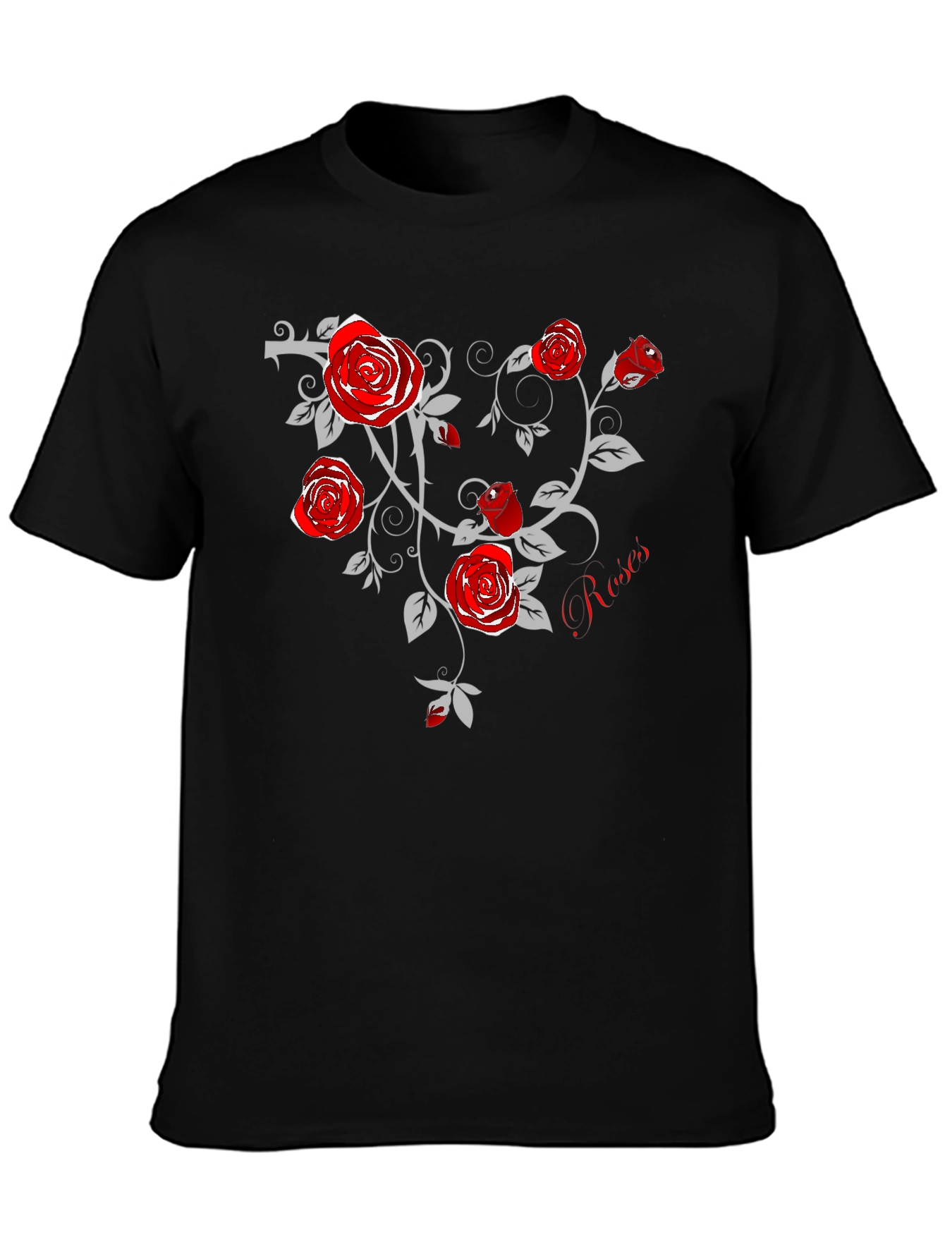 Roses Graphic T-Shirt