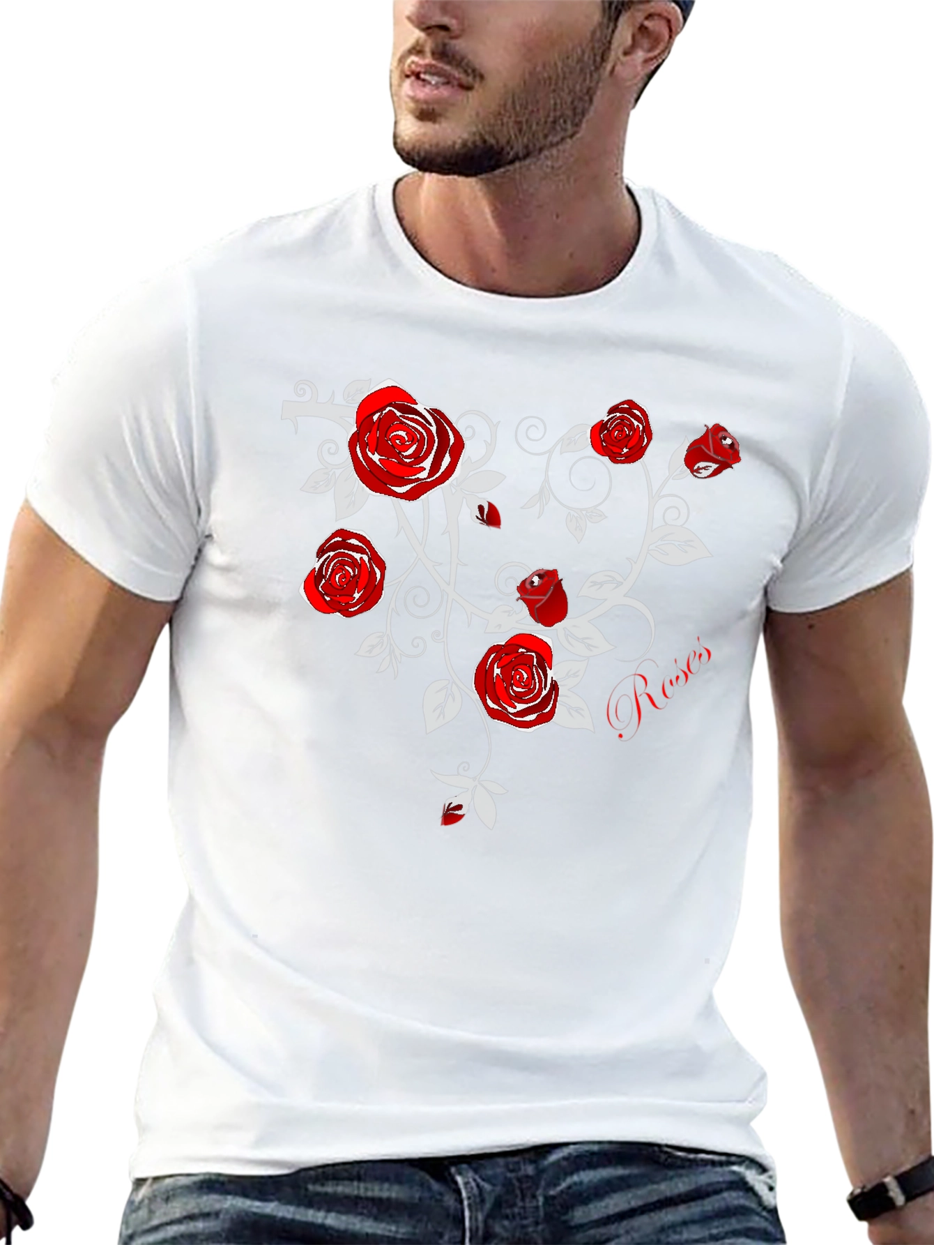 Roses Graphic T-Shirt