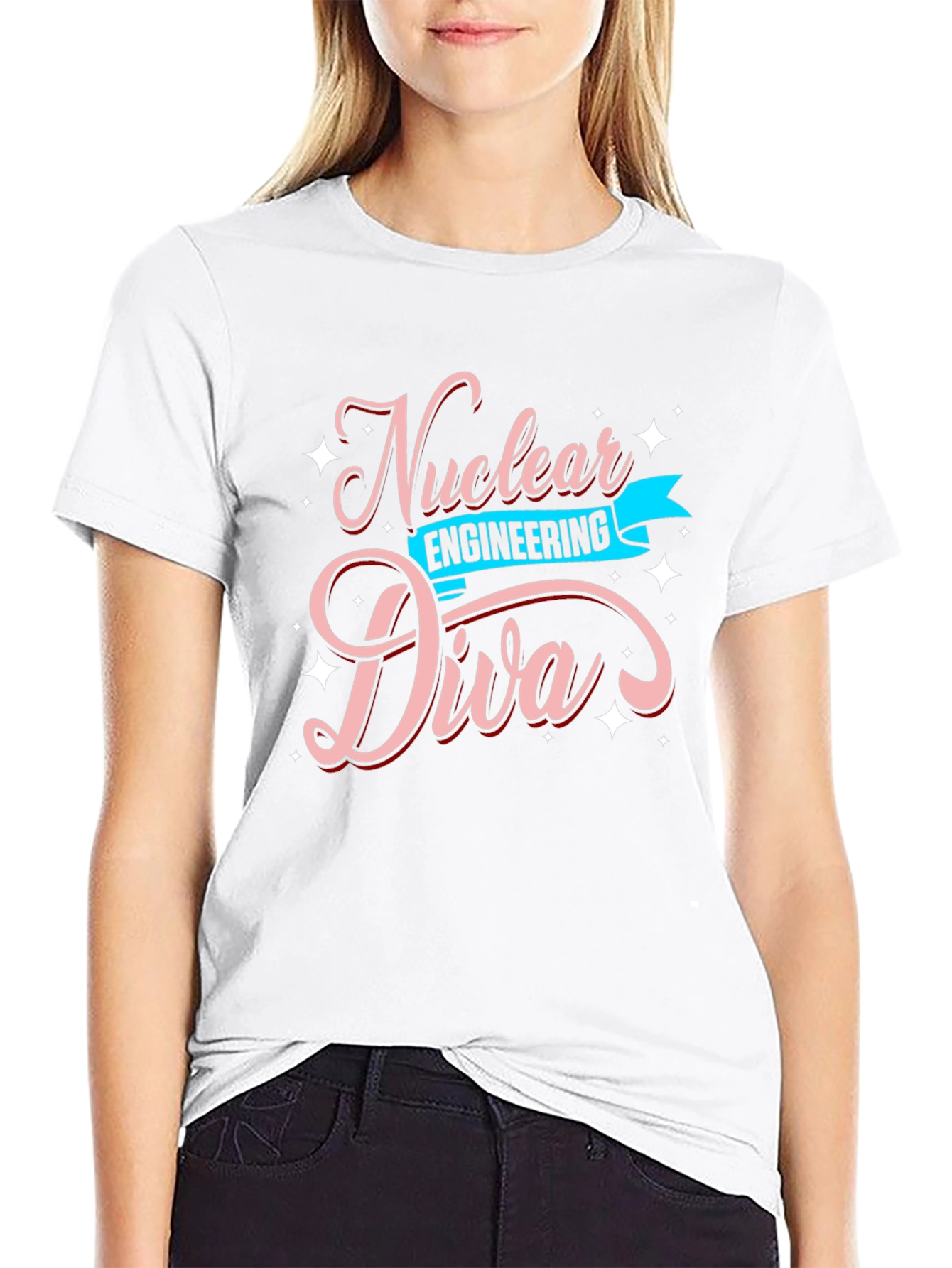 Nuclear Engineering Diva T-Shirt - Black Cotton Tee
