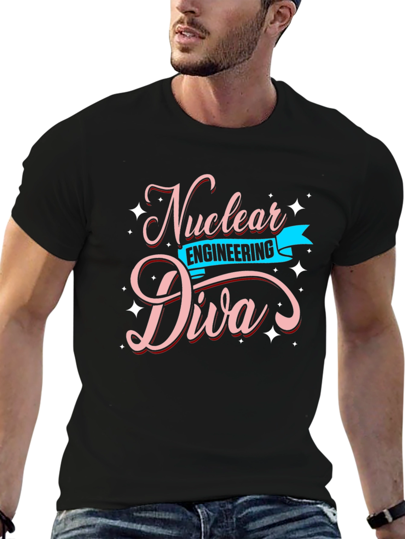 Nuclear Engineering Diva T-Shirt - Black Cotton Tee