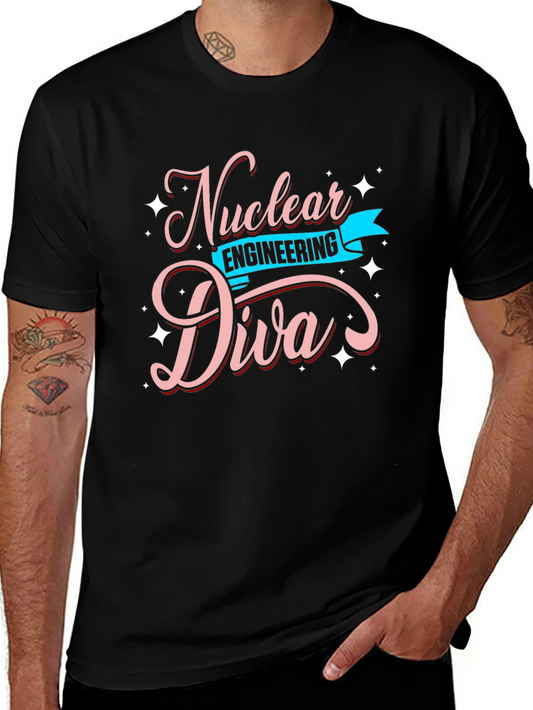Nuclear Engineering Diva T-Shirt - Black Cotton Tee