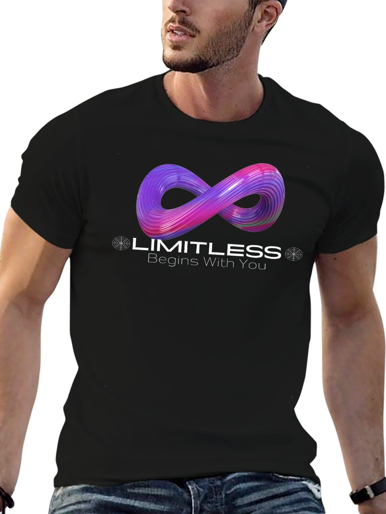 Limitless Infinity Symbol Graphic Tee - Begins With You