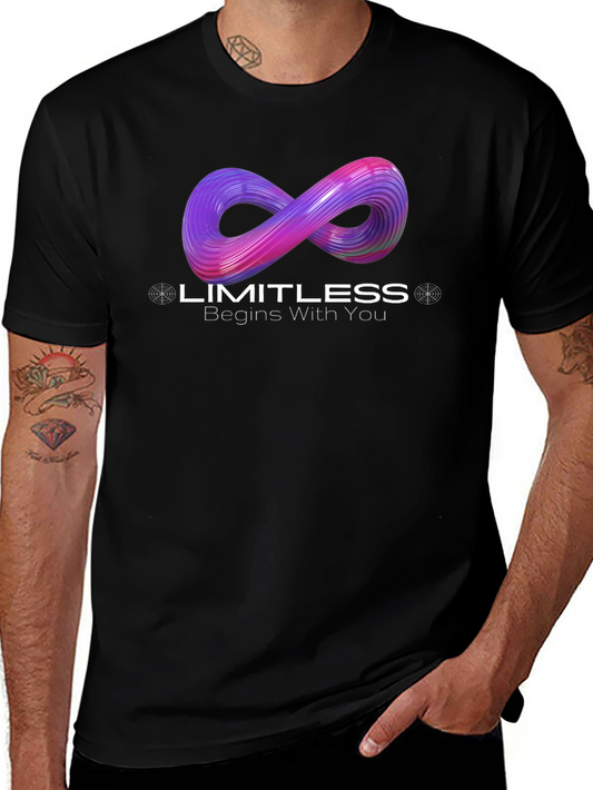 Limitless Infinity Symbol Graphic Tee - Begins With You