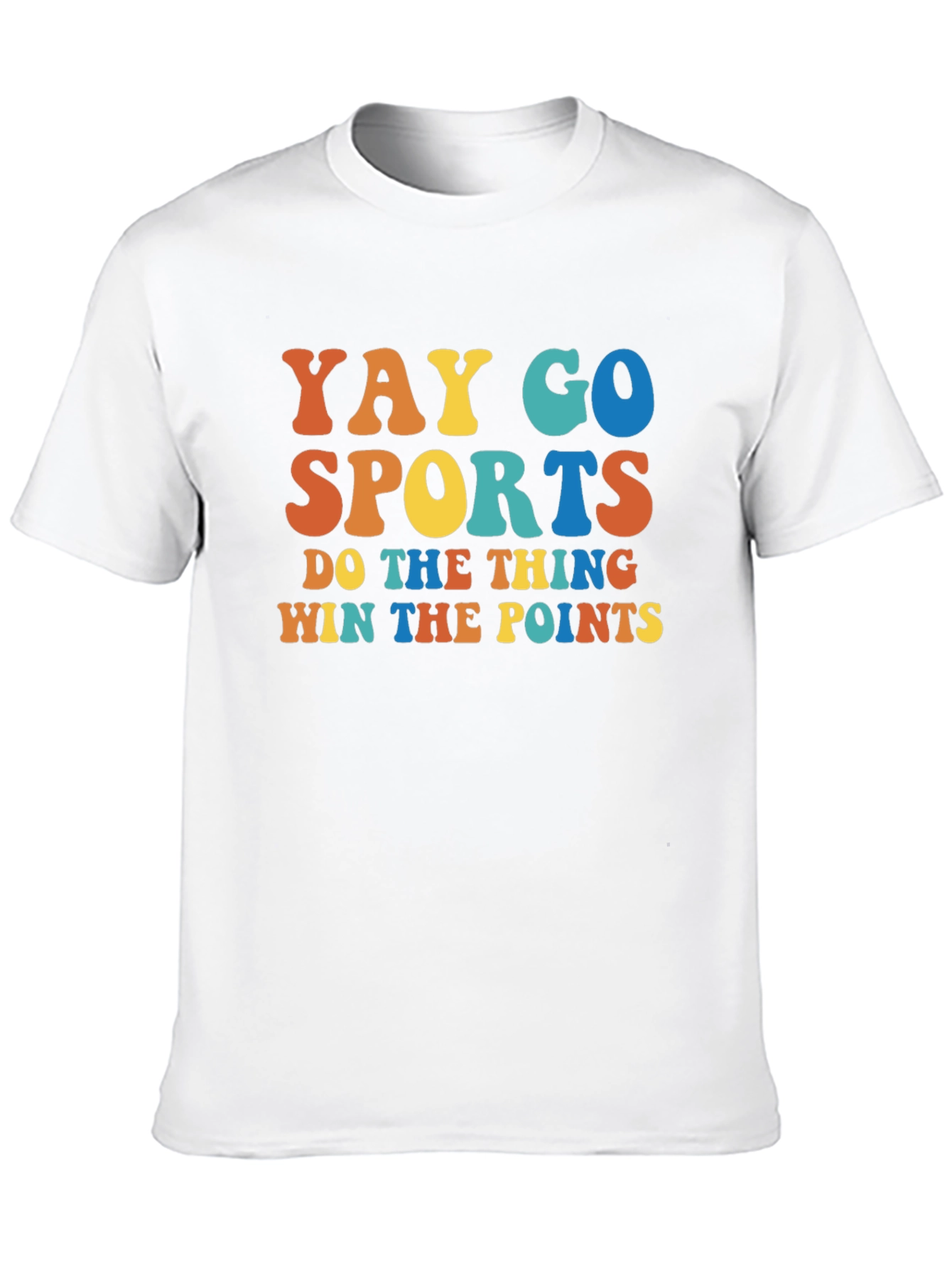 Yay Go Sports T-Shirt - Retro Graphic Tee
