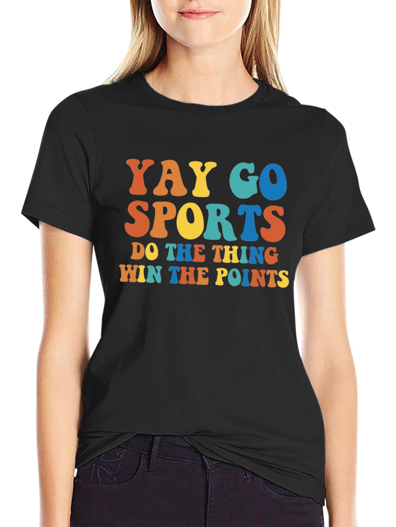 Yay Go Sports T-Shirt - Retro Graphic Tee