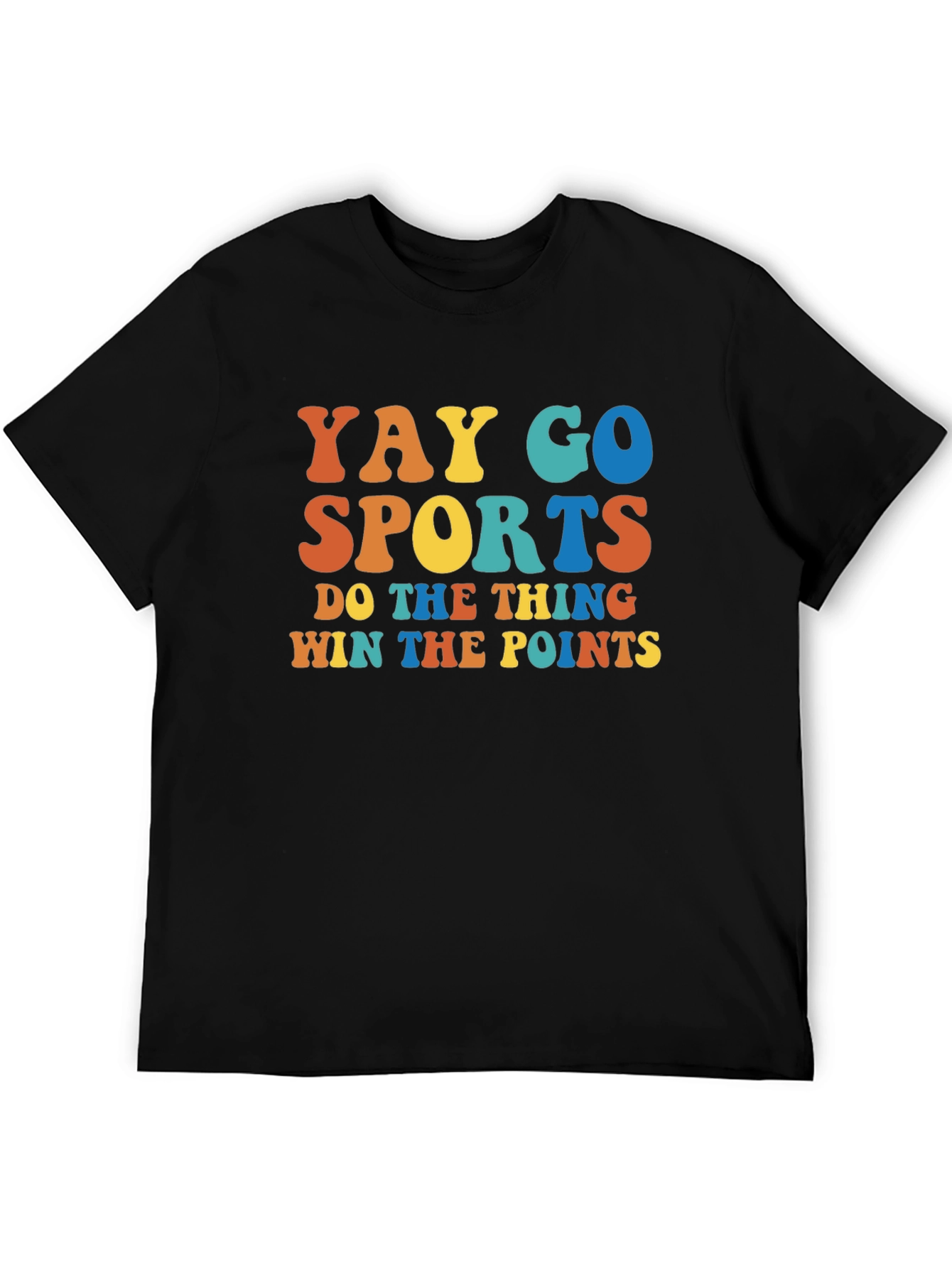 Yay Go Sports T-Shirt - Retro Graphic Tee