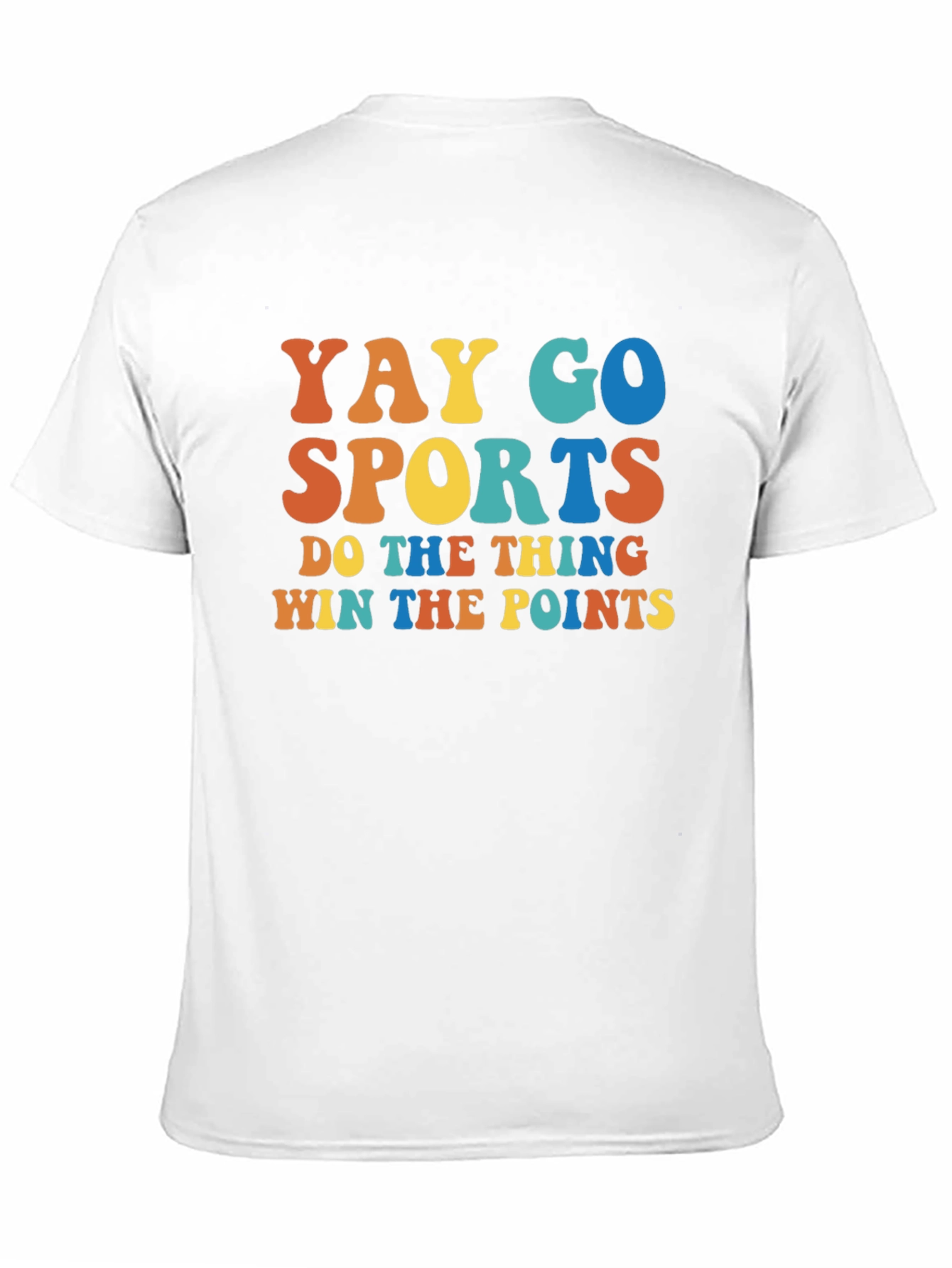 Yay Go Sports T-Shirt - Retro Graphic Tee