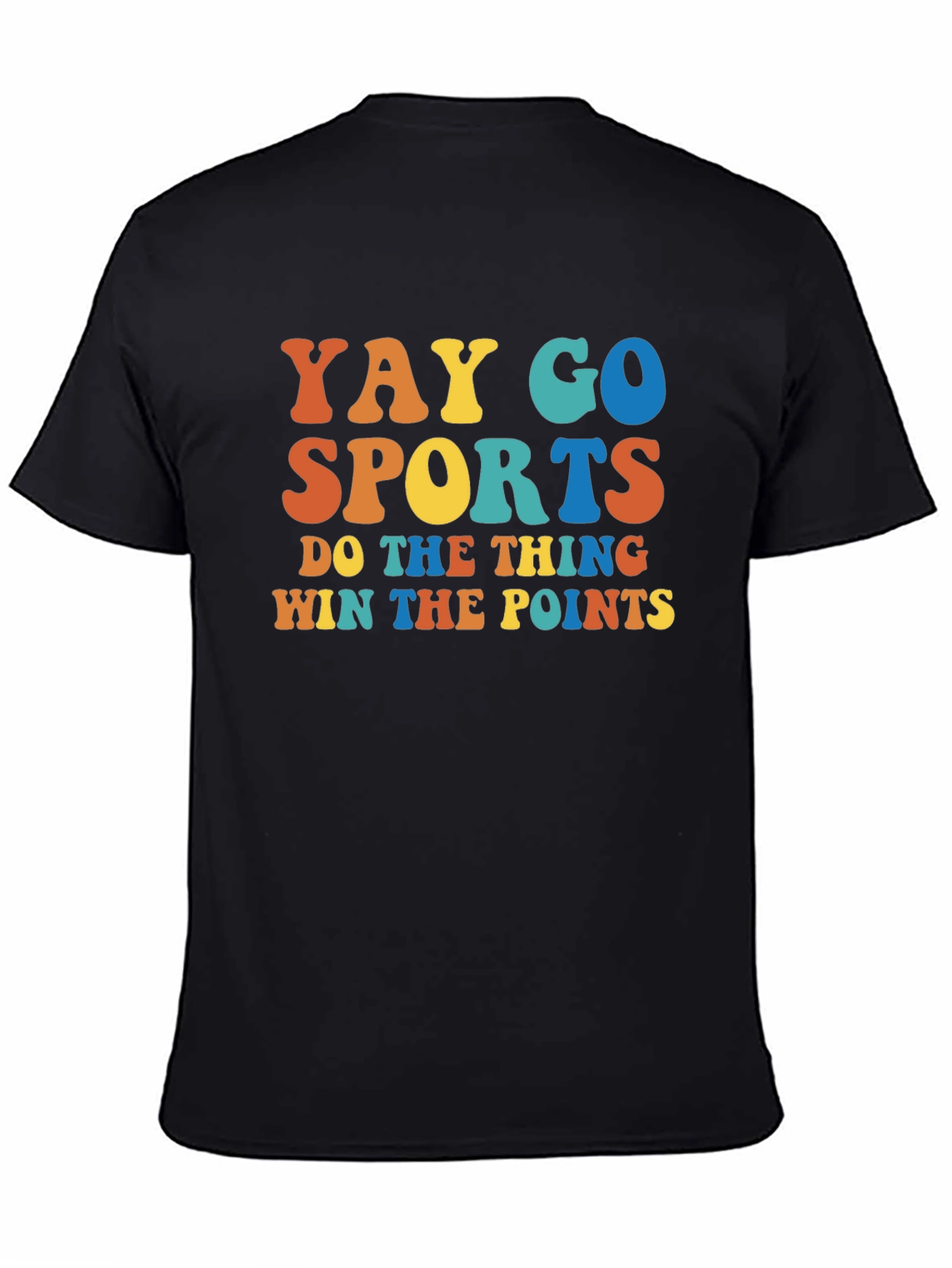Yay Go Sports T-Shirt - Retro Graphic Tee