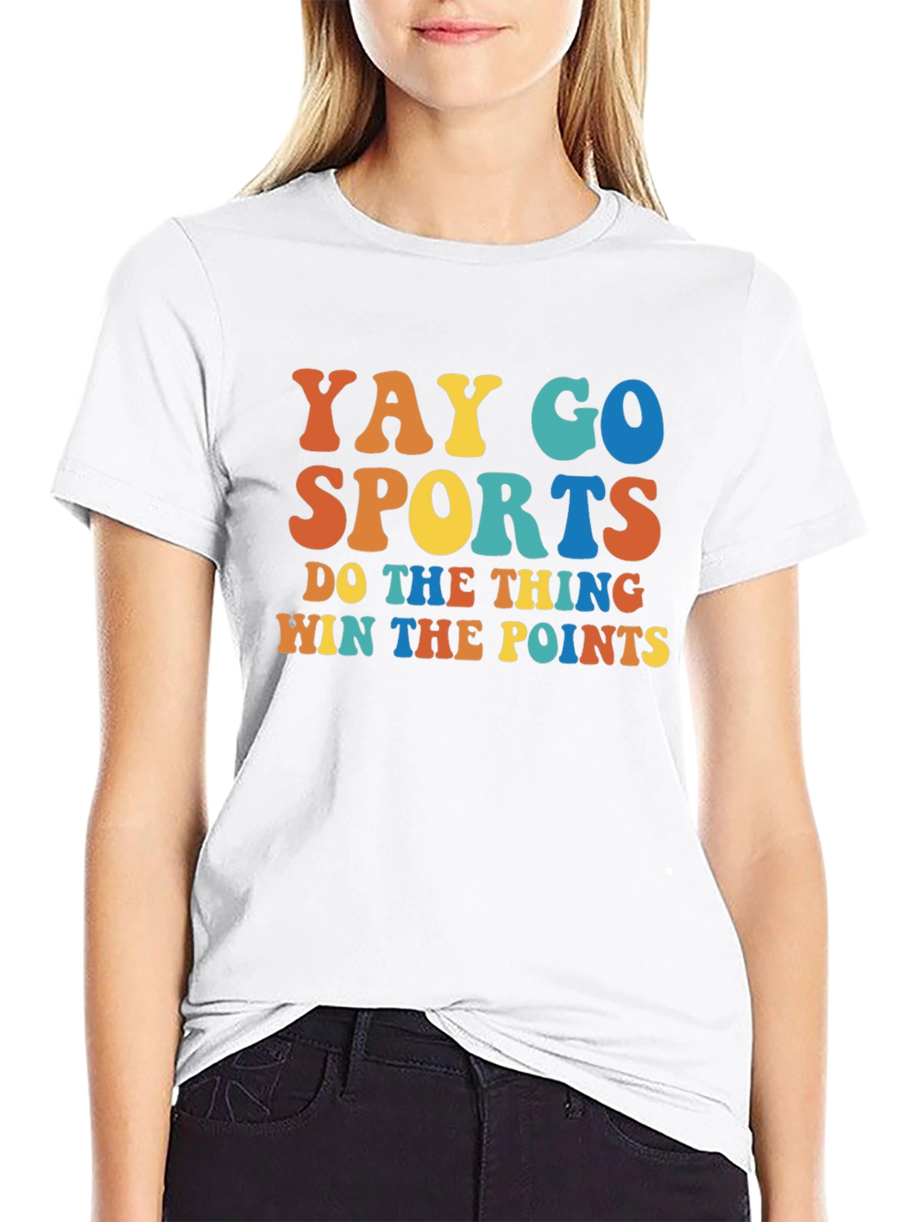 Yay Go Sports T-Shirt - Retro Graphic Tee